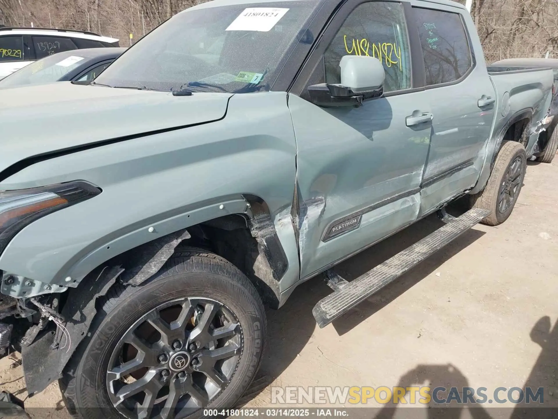 20 fotografías del automóvil dañado 5TFNA5DB2RX209174 TOYOTA TUNDRA 2024