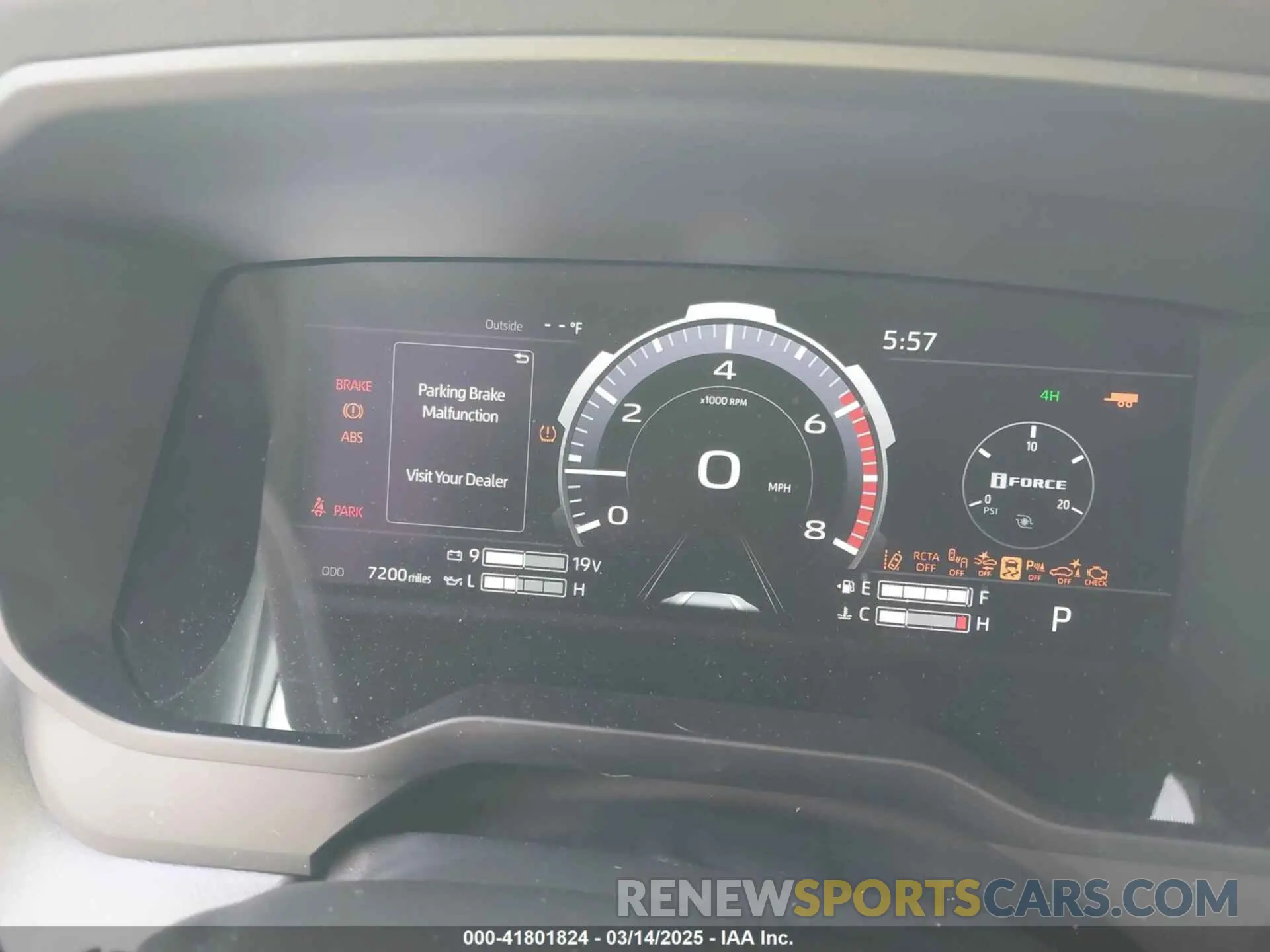 7 fotografías del automóvil dañado 5TFNA5DB2RX209174 TOYOTA TUNDRA 2024