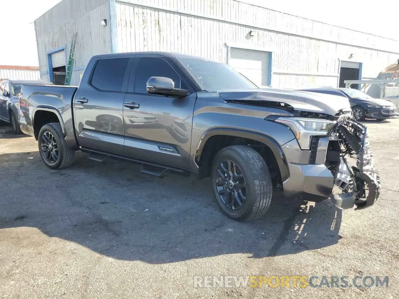 4 fotografías del automóvil dañado 5TFNA5DB4RX186013 TOYOTA TUNDRA 2024