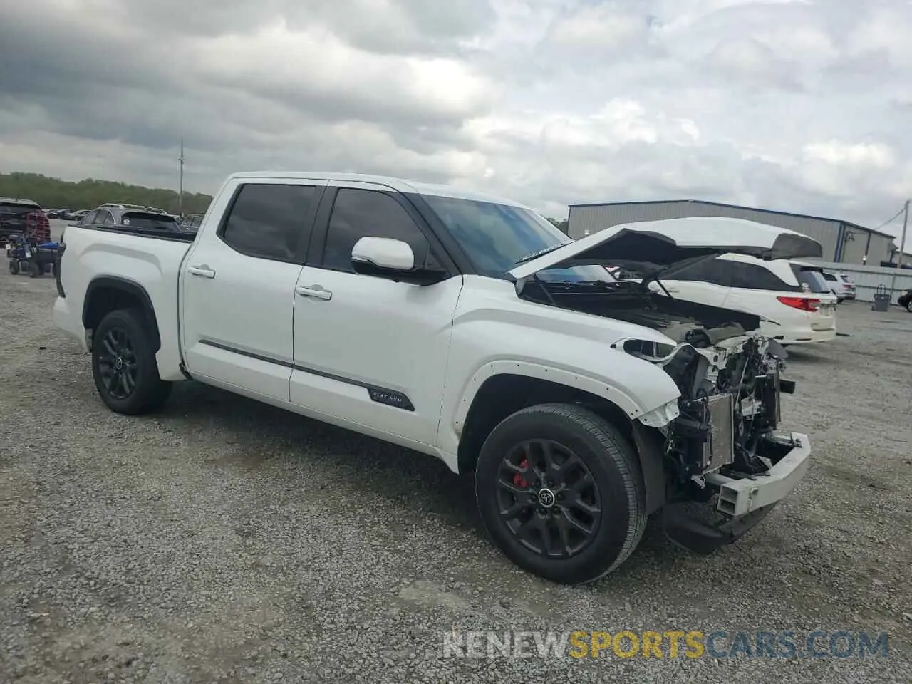 4 fotografías del automóvil dañado 5TFNC5AB8RX003128 TOYOTA TUNDRA 2024