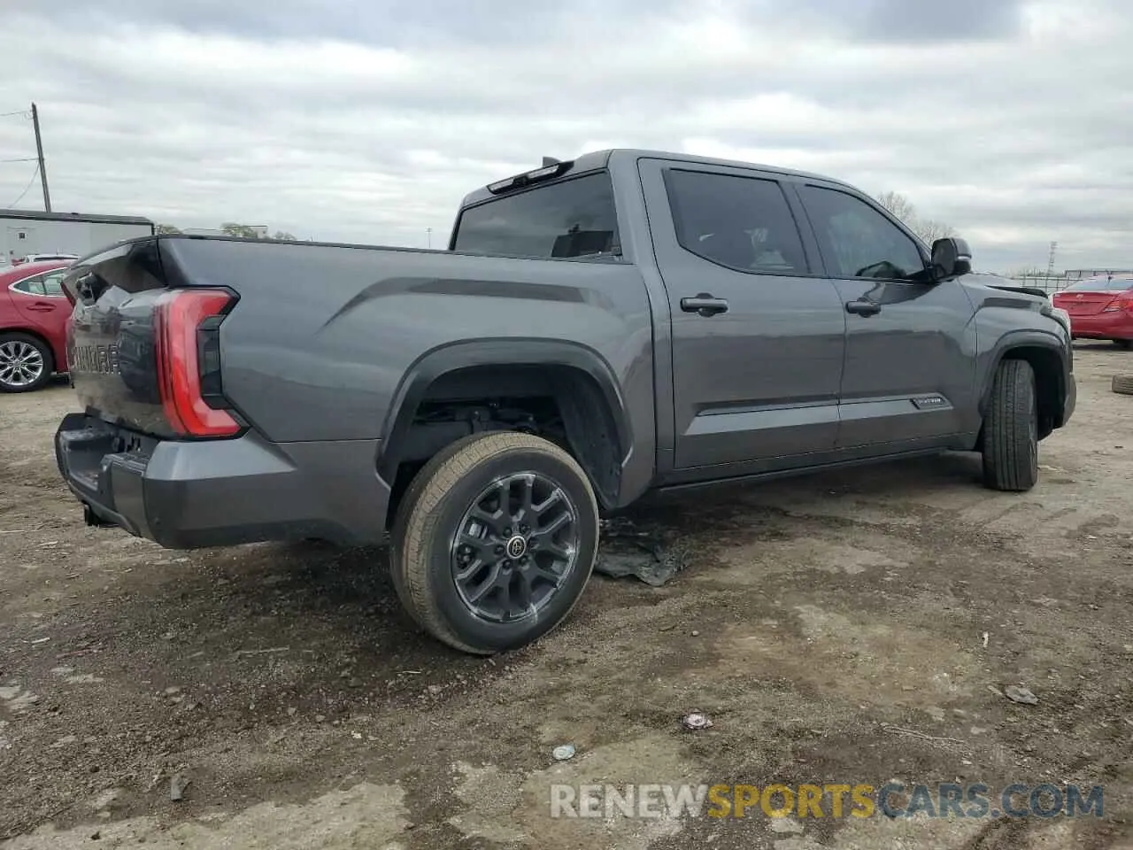 3 fotografías del automóvil dañado 5TFNC5DB9RX056058 TOYOTA TUNDRA 2024