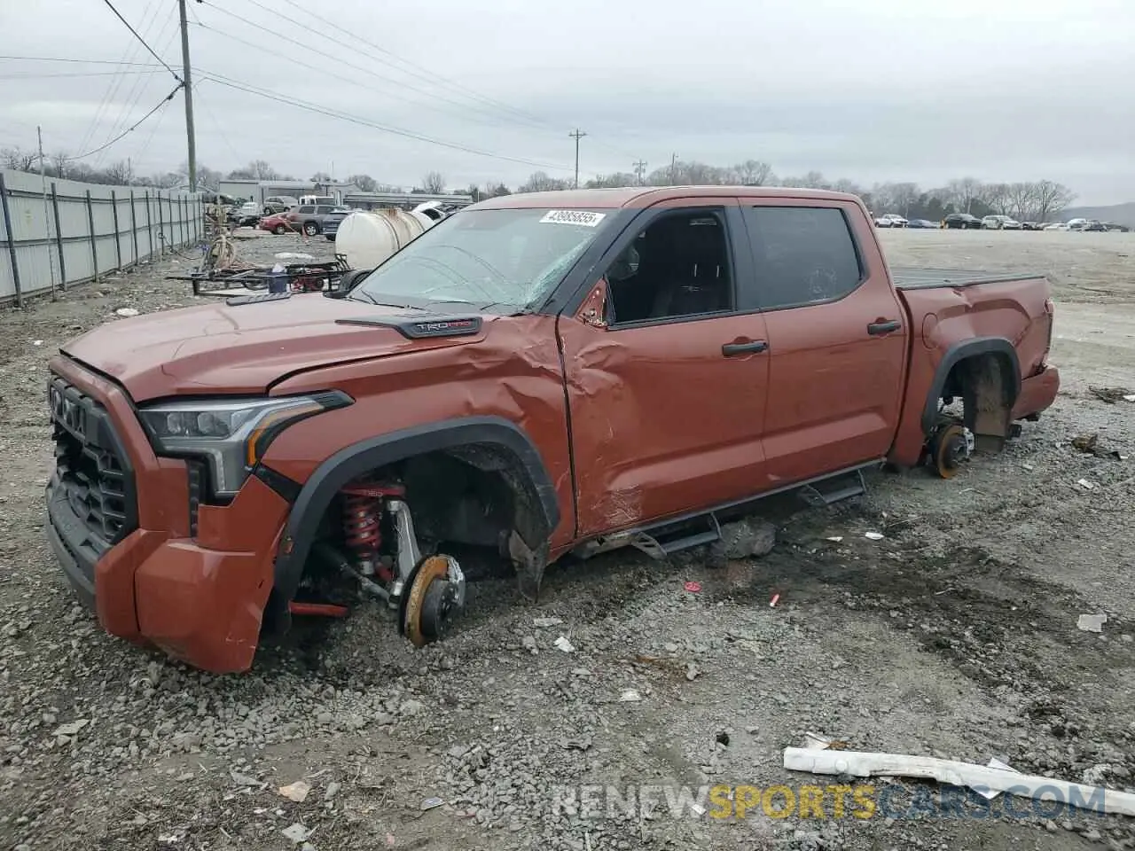 1 fotografías del automóvil dañado 5TFPC5DB6RX076616 TOYOTA TUNDRA 2024