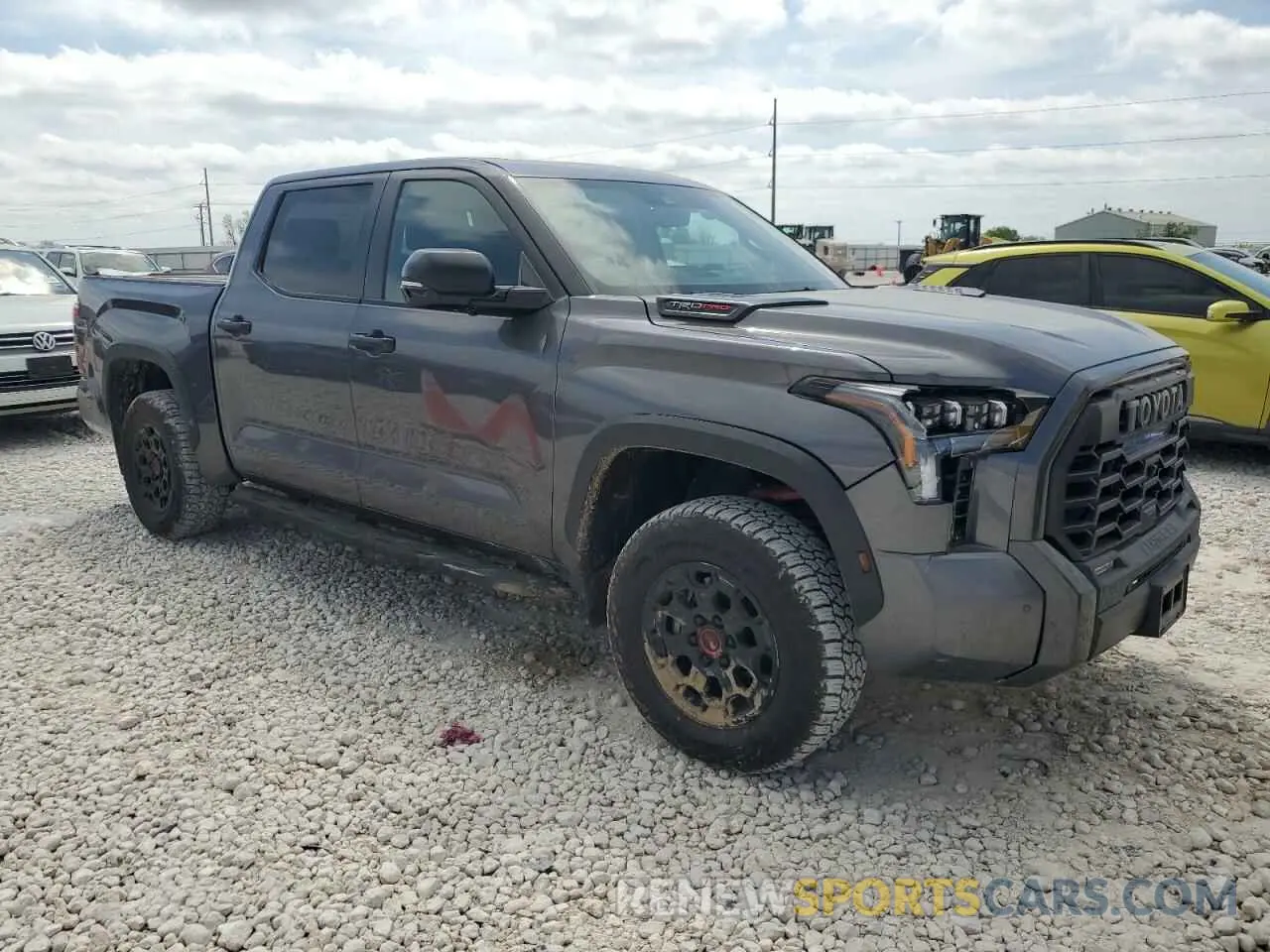 4 fotografías del automóvil dañado 5TFPC5DBXRX052870 TOYOTA TUNDRA 2024