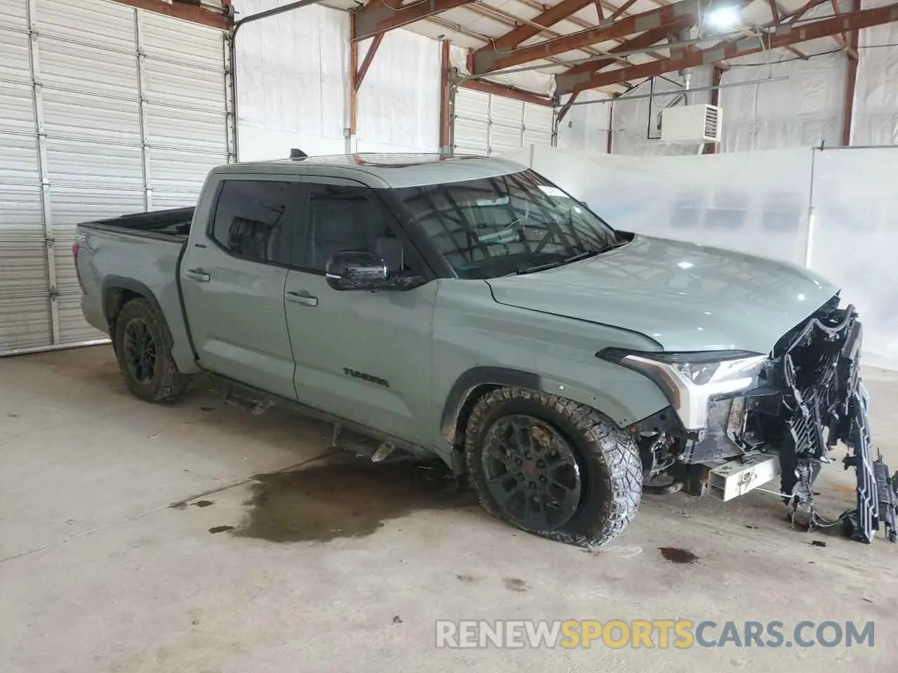 4 fotografías del automóvil dañado 5TFWA5DBXRX170418 TOYOTA TUNDRA 2024