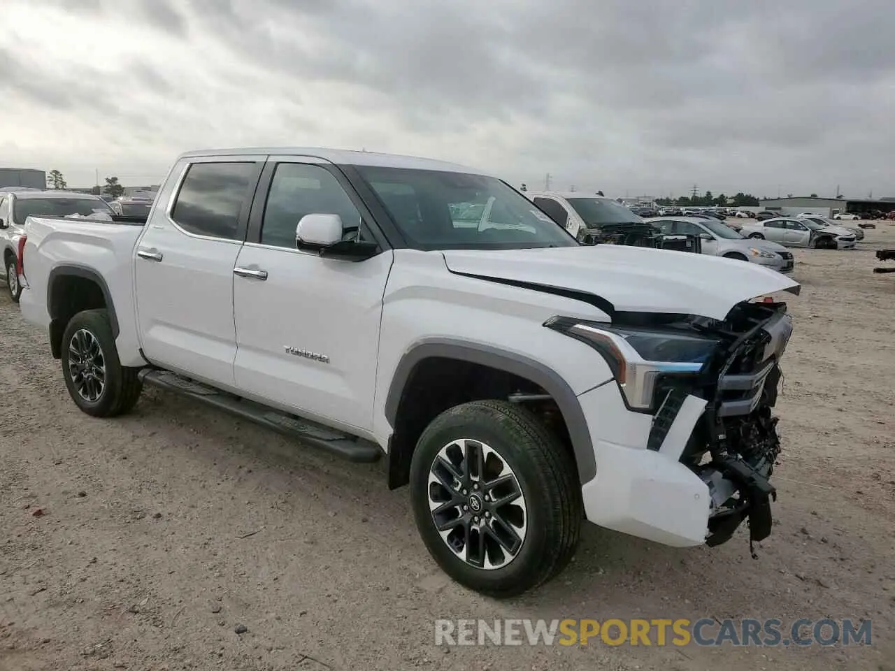4 fotografías del automóvil dañado 5TFJA5DB5SX272919 TOYOTA TUNDRA 2025