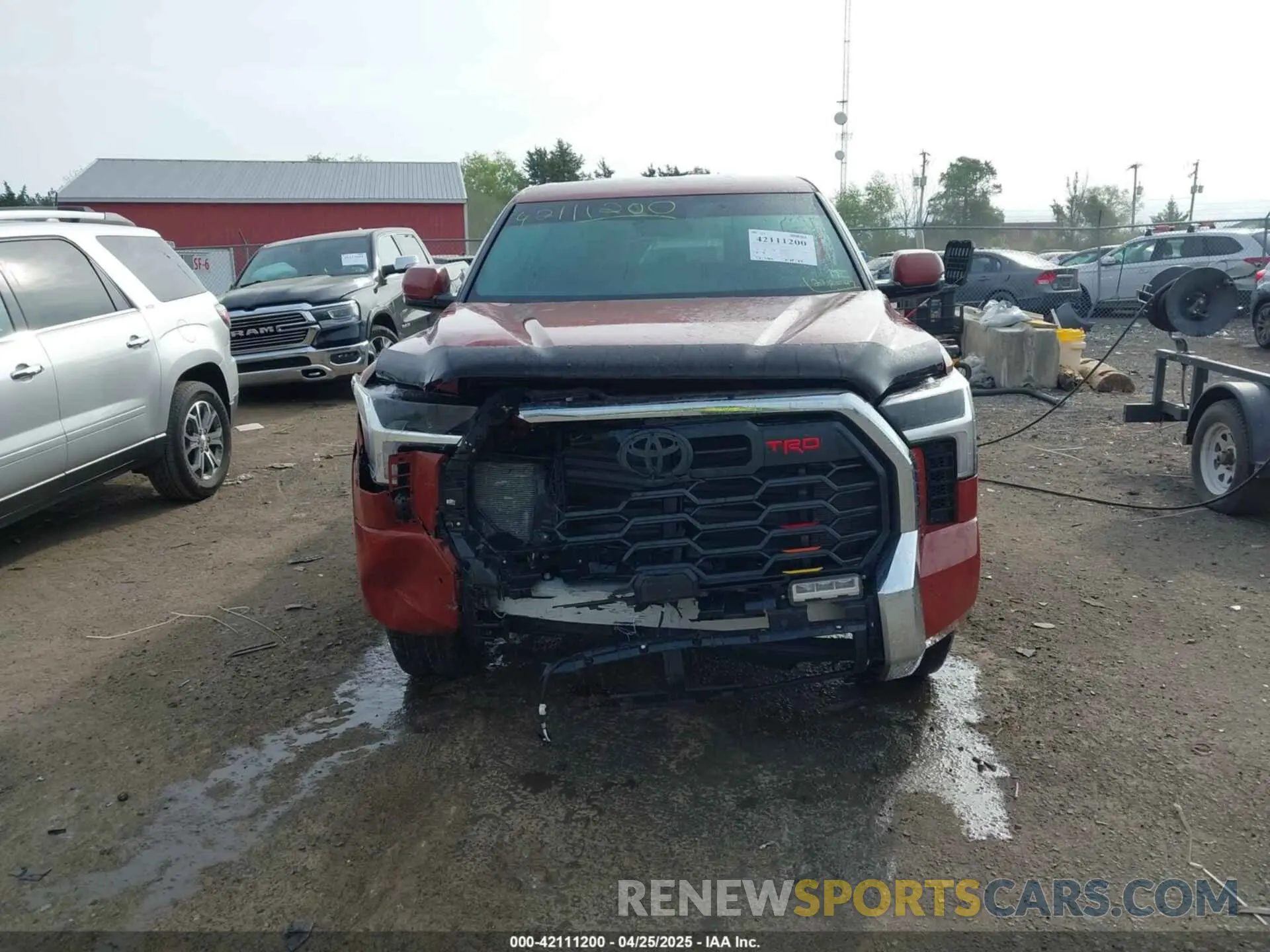 6 fotografías del automóvil dañado 5TFLA5DB3SX238597 TOYOTA TUNDRA 2025