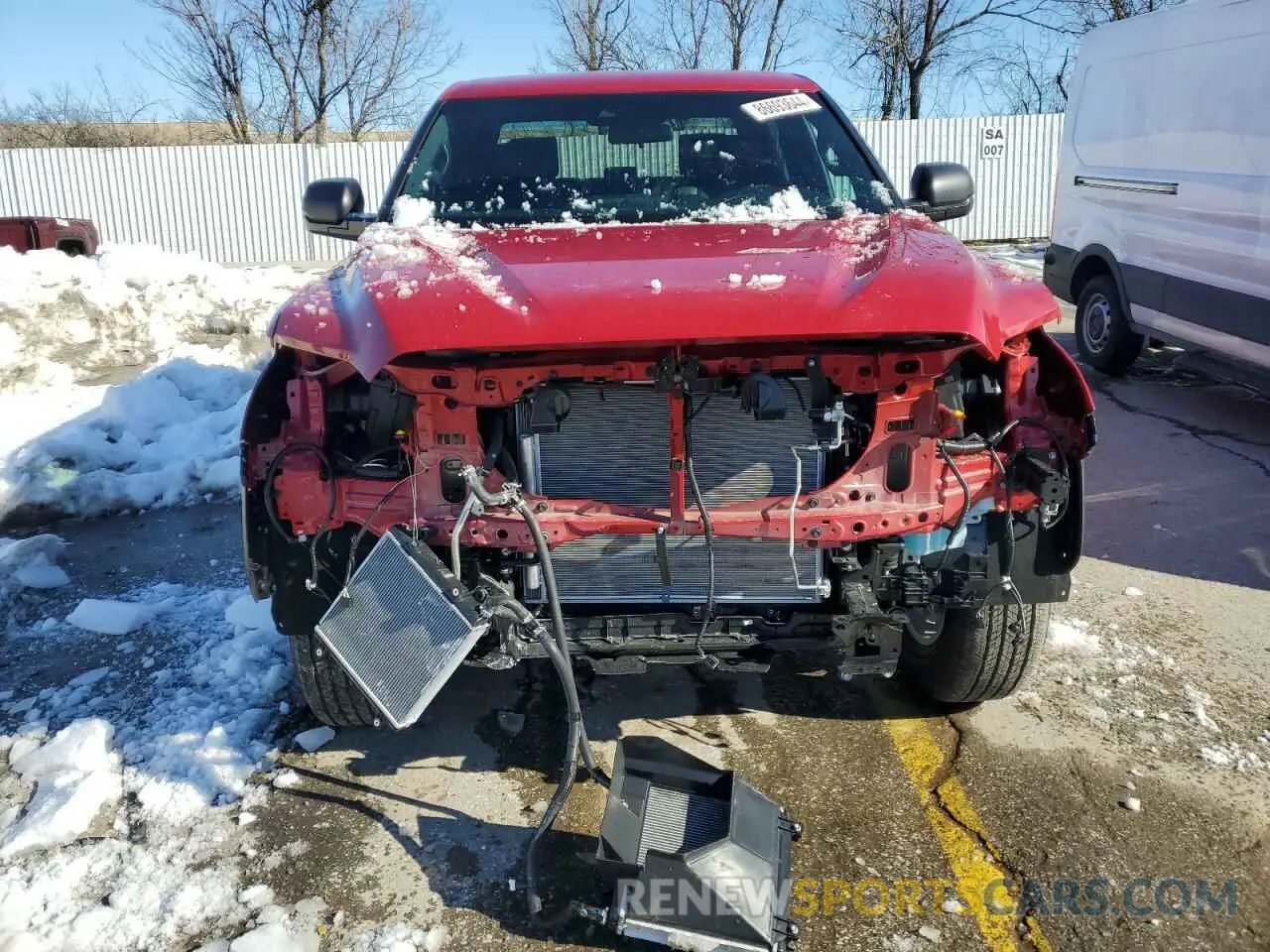 5 fotografías del automóvil dañado 5TFLA5DBXSX238970 TOYOTA TUNDRA 2025