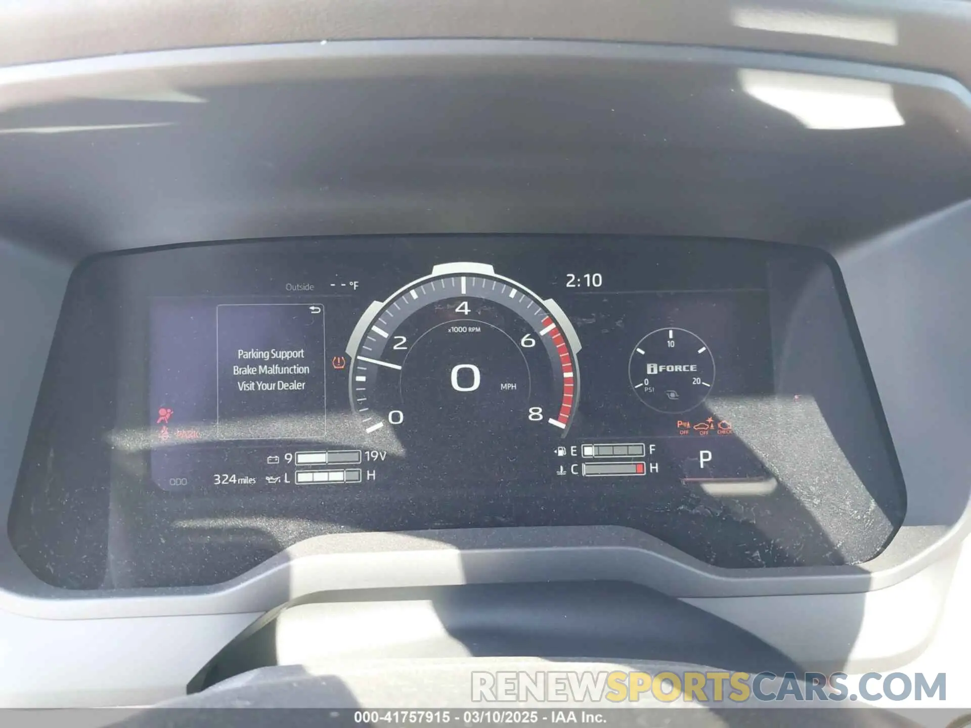 7 fotografías del automóvil dañado 5TFMA5DB3SX276769 TOYOTA TUNDRA 2025