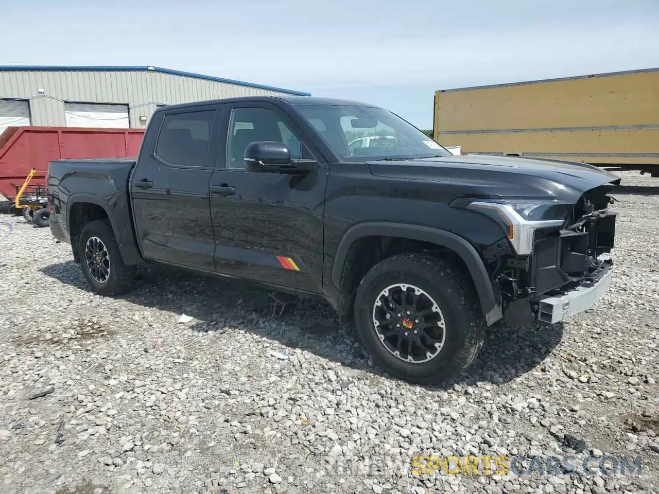 4 fotografías del automóvil dañado 5TFWA5DBXSX247567 TOYOTA TUNDRA 2025