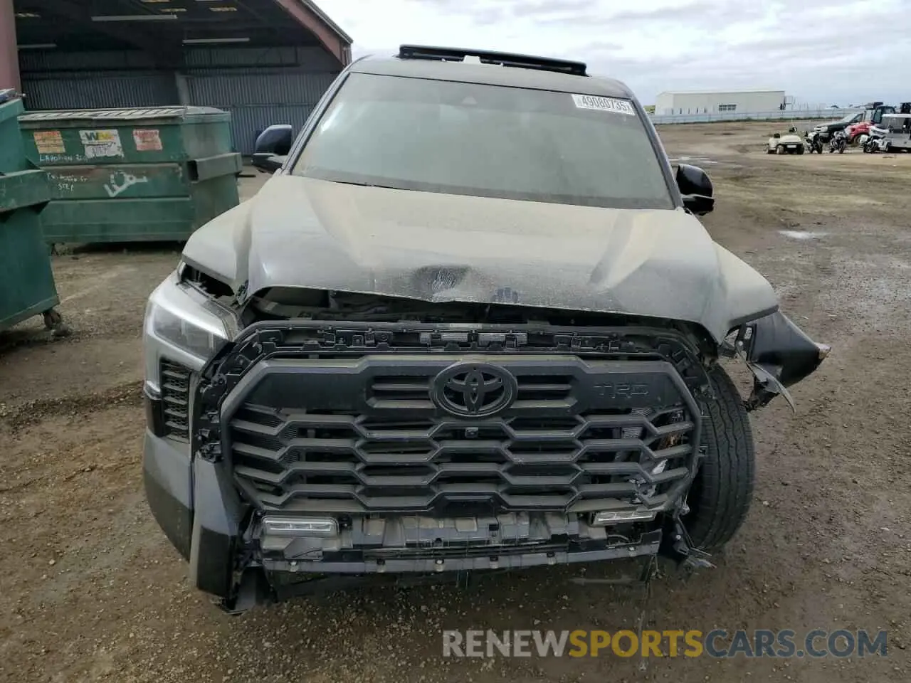 5 fotografías del automóvil dañado 5TFWA5EC2SX038217 TOYOTA TUNDRA 2025