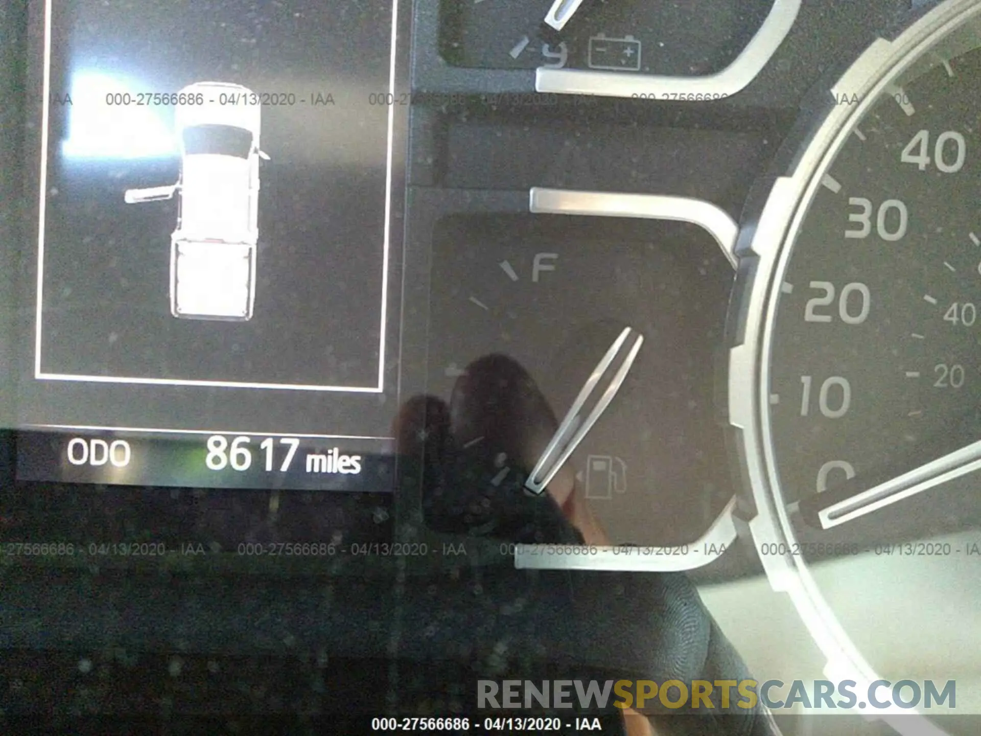 7 fotografías del automóvil dañado 5TFEY5F11LX256378 TOYOTA TUNDRA 2WD 2020