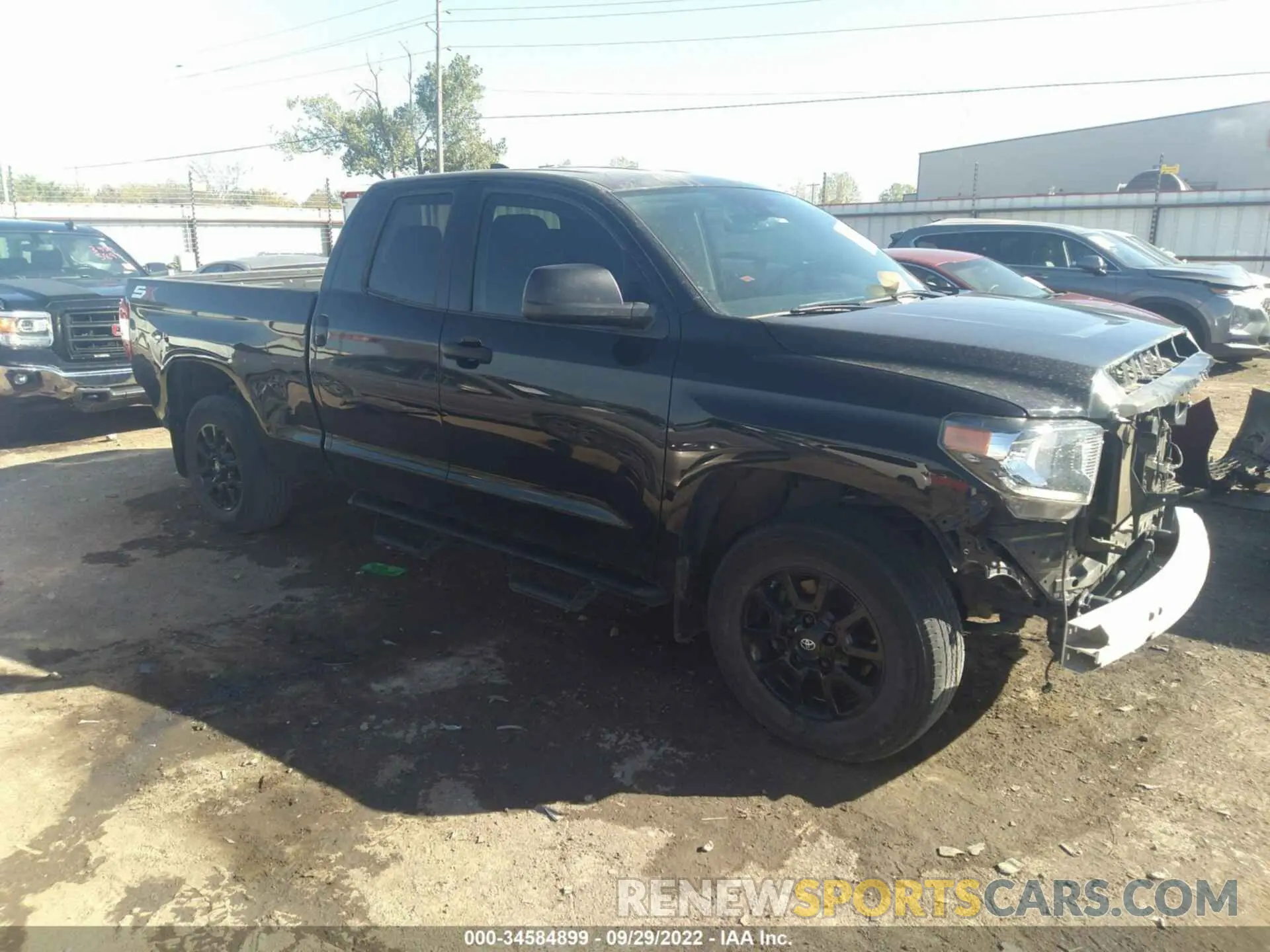 1 fotografías del automóvil dañado 5TFRY5F19LX267615 TOYOTA TUNDRA 2WD 2020
