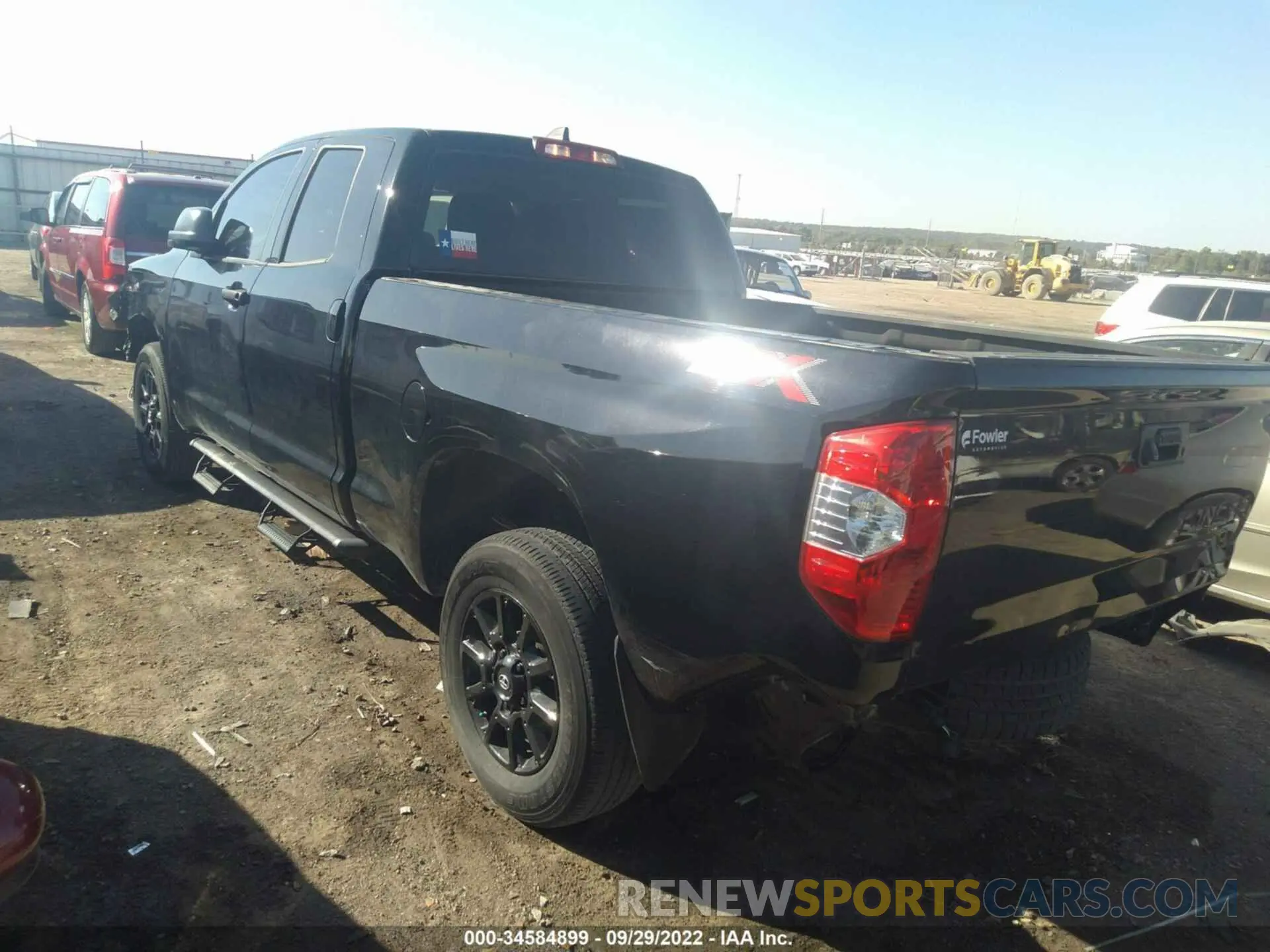 3 fotografías del automóvil dañado 5TFRY5F19LX267615 TOYOTA TUNDRA 2WD 2020