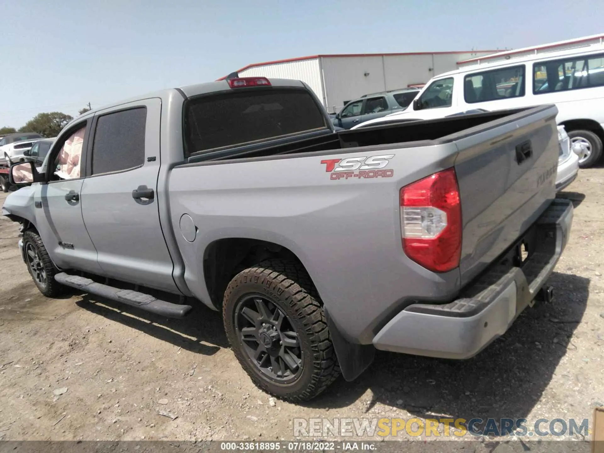 3 fotografías del automóvil dañado 5TFEY5F10MX292225 TOYOTA TUNDRA 2WD 2021