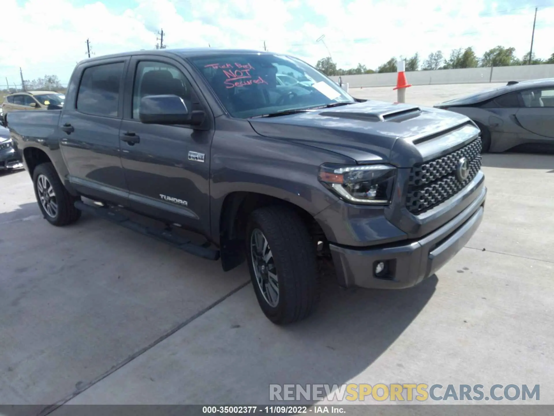 1 fotografías del automóvil dañado 5TFEY5F11MX283470 TOYOTA TUNDRA 2WD 2021