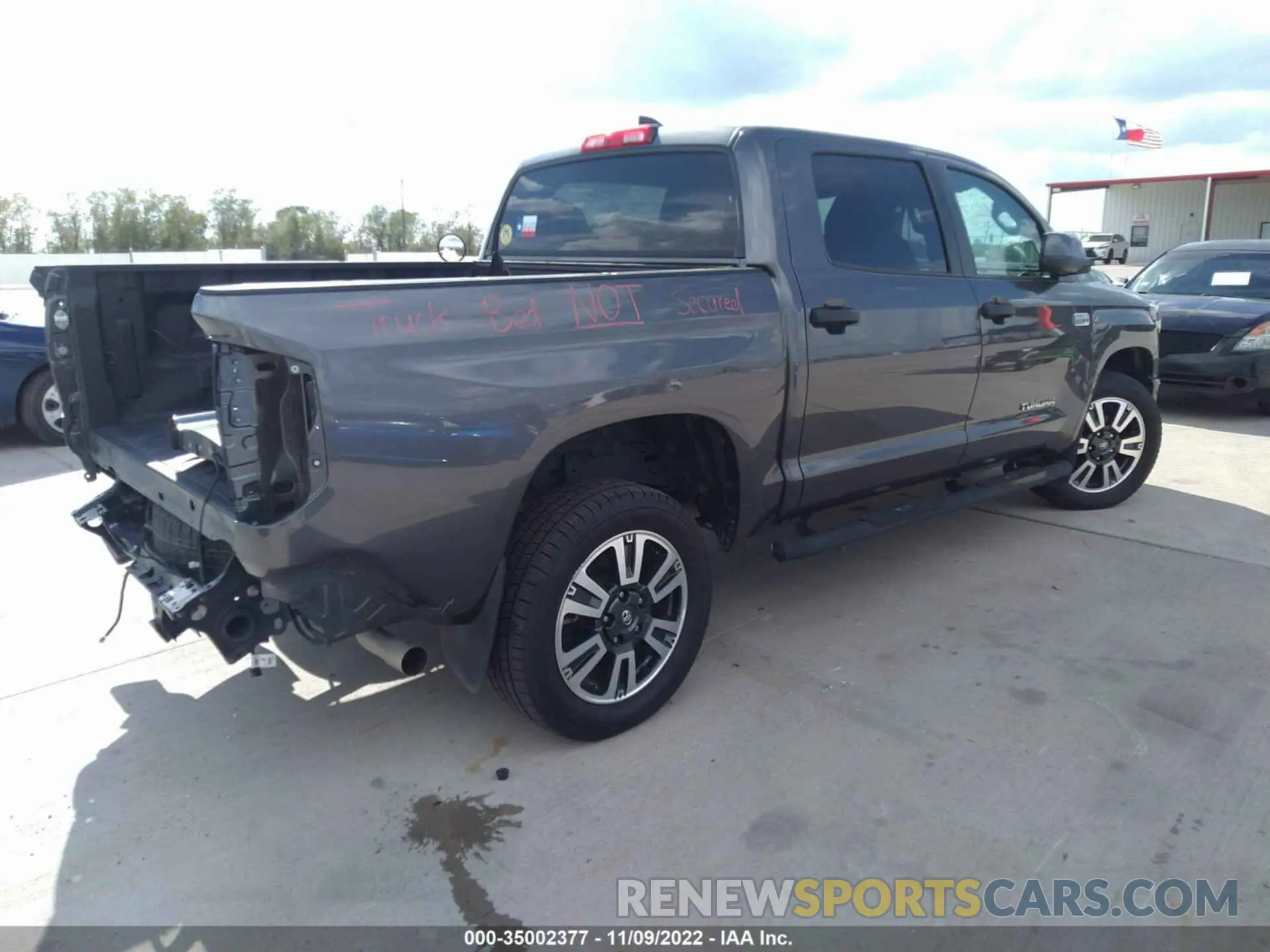 4 fotografías del automóvil dañado 5TFEY5F11MX283470 TOYOTA TUNDRA 2WD 2021