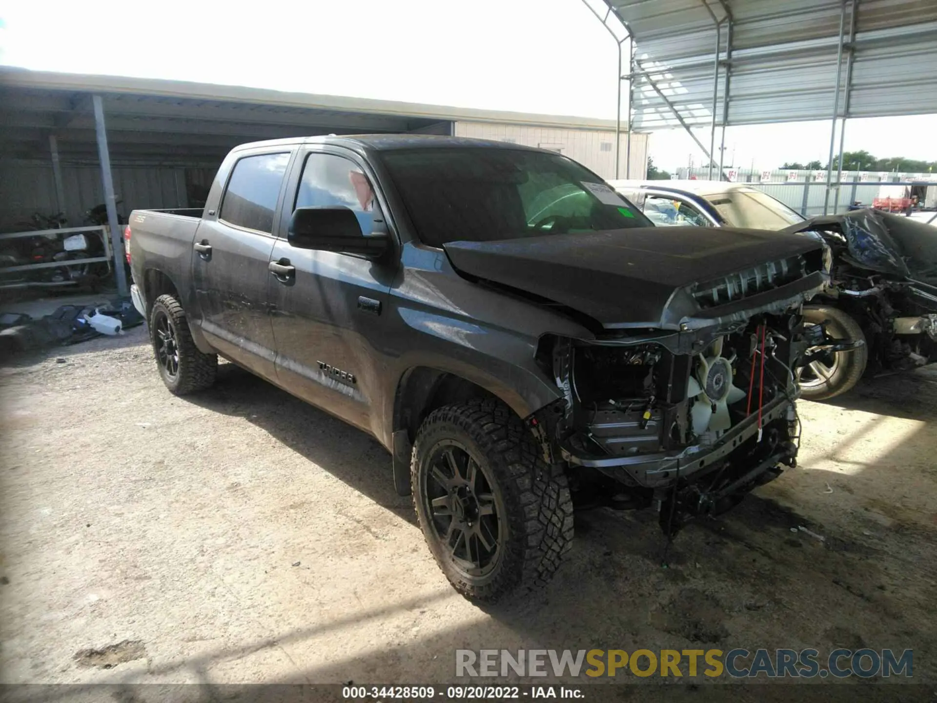 1 fotografías del automóvil dañado 5TFEY5F16MX284131 TOYOTA TUNDRA 2WD 2021