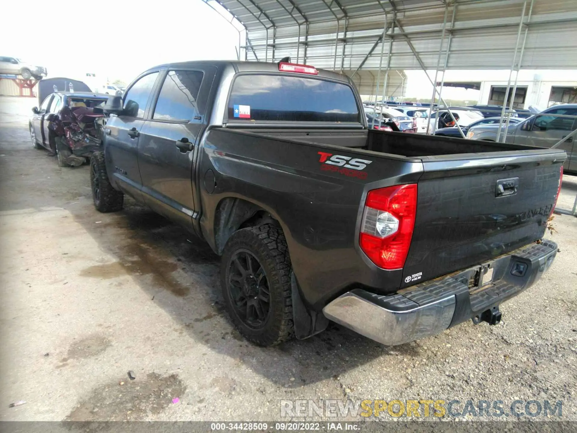 3 fotografías del automóvil dañado 5TFEY5F16MX284131 TOYOTA TUNDRA 2WD 2021