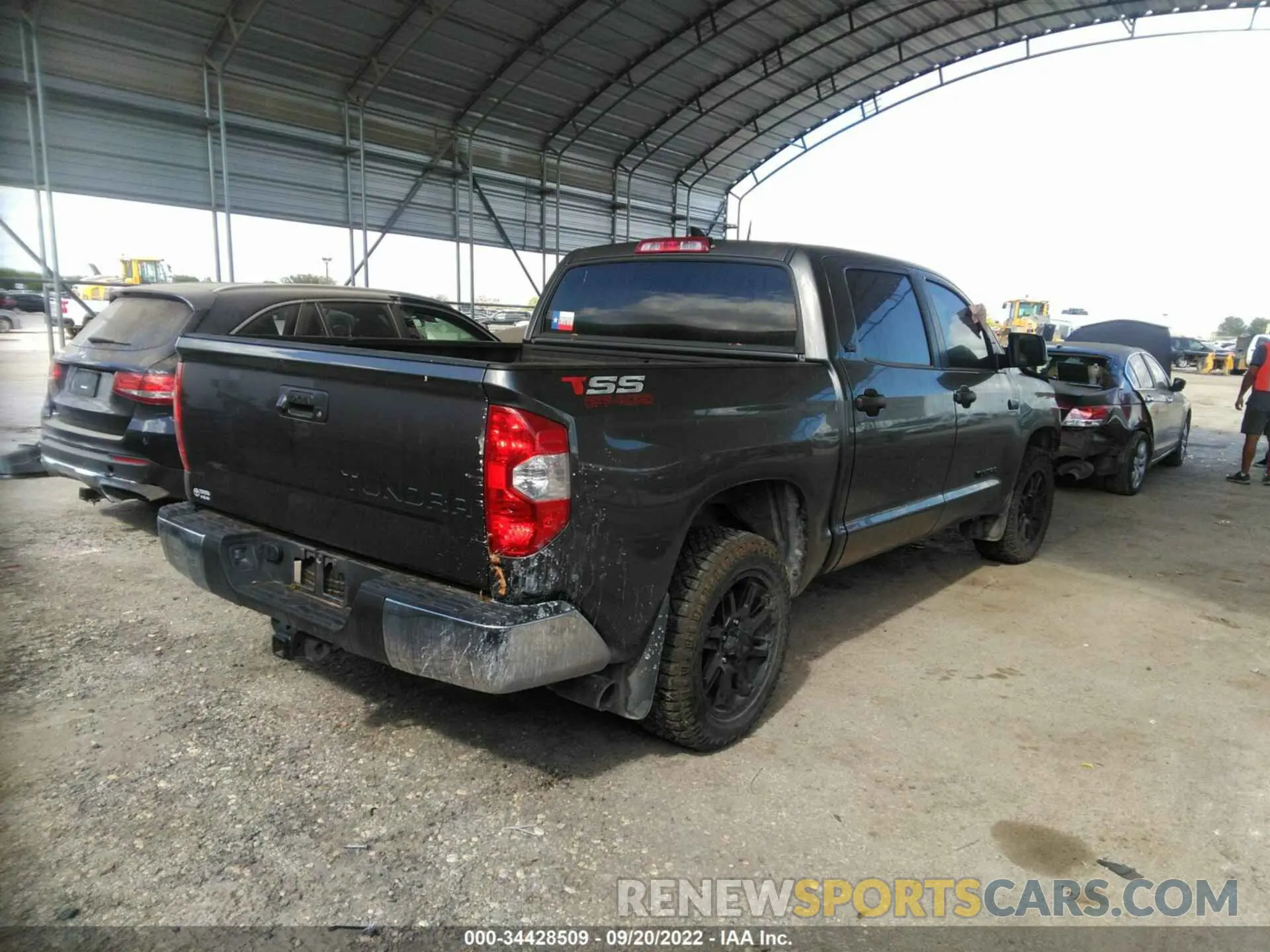 4 fotografías del automóvil dañado 5TFEY5F16MX284131 TOYOTA TUNDRA 2WD 2021