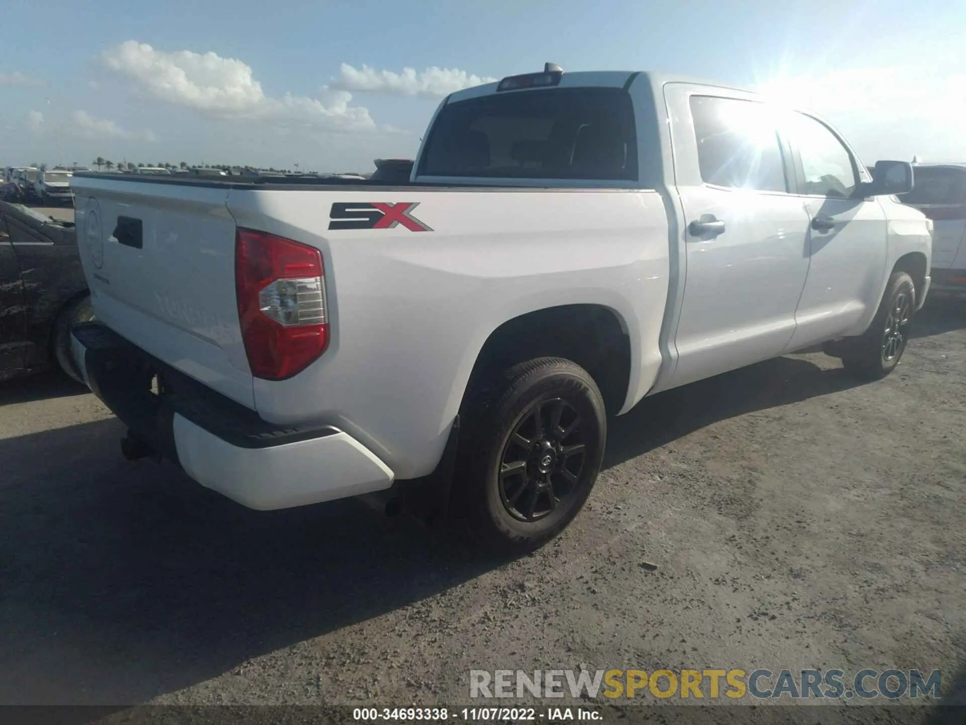 4 fotografías del automóvil dañado 5TFEY5F17MX287331 TOYOTA TUNDRA 2WD 2021