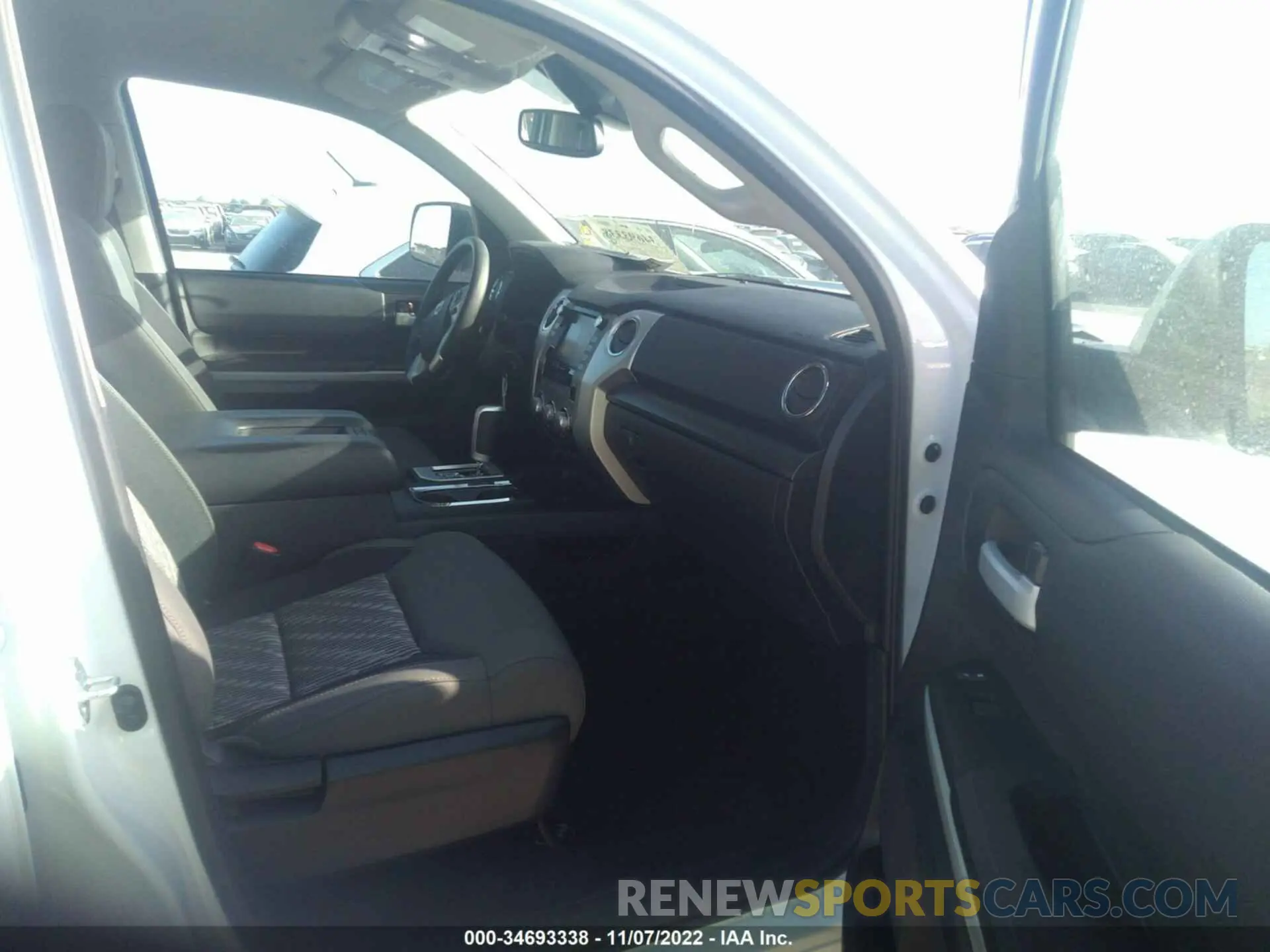 5 fotografías del automóvil dañado 5TFEY5F17MX287331 TOYOTA TUNDRA 2WD 2021