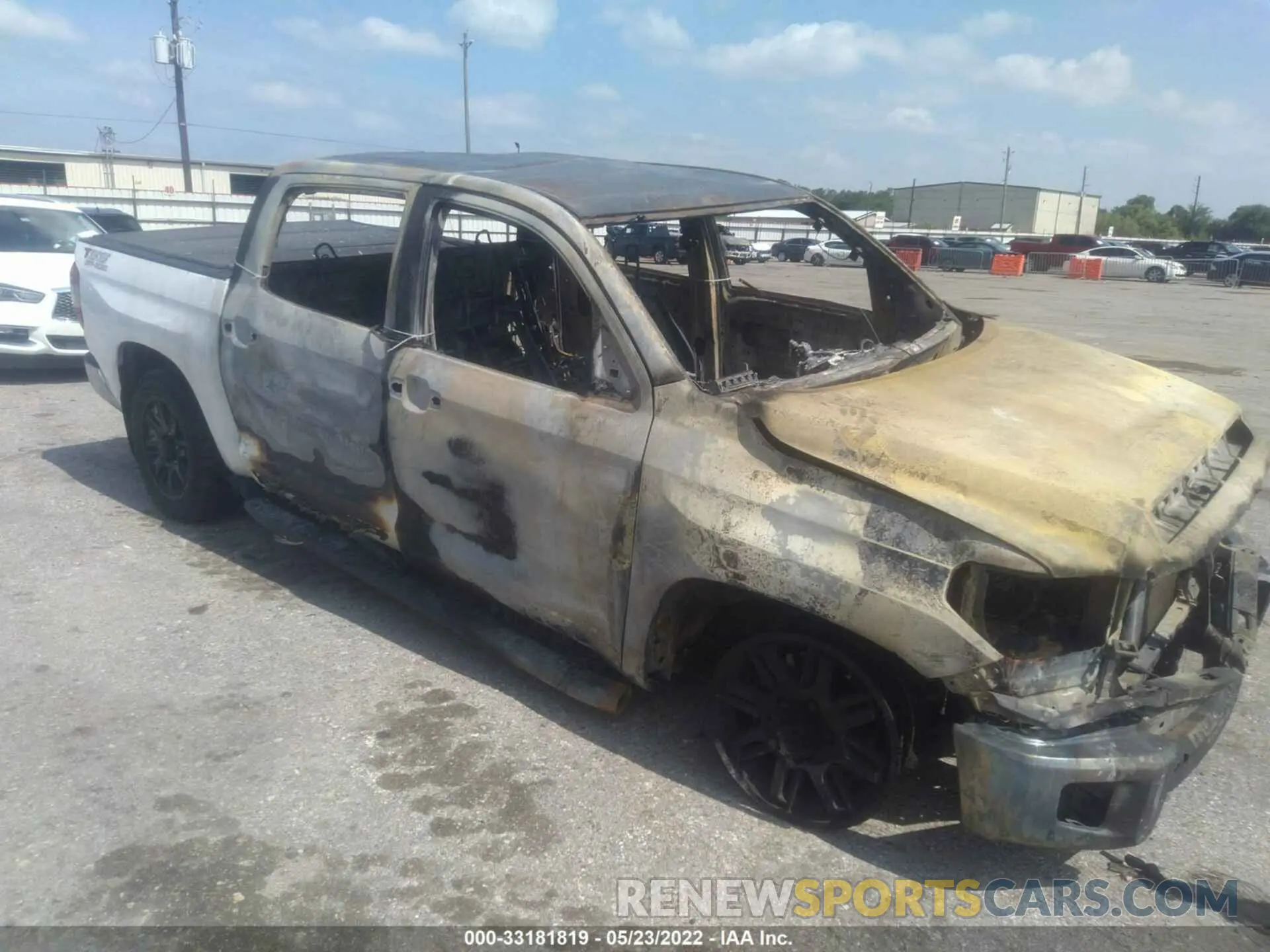 1 fotografías del automóvil dañado 5TFEY5F18MX274992 TOYOTA TUNDRA 2WD 2021