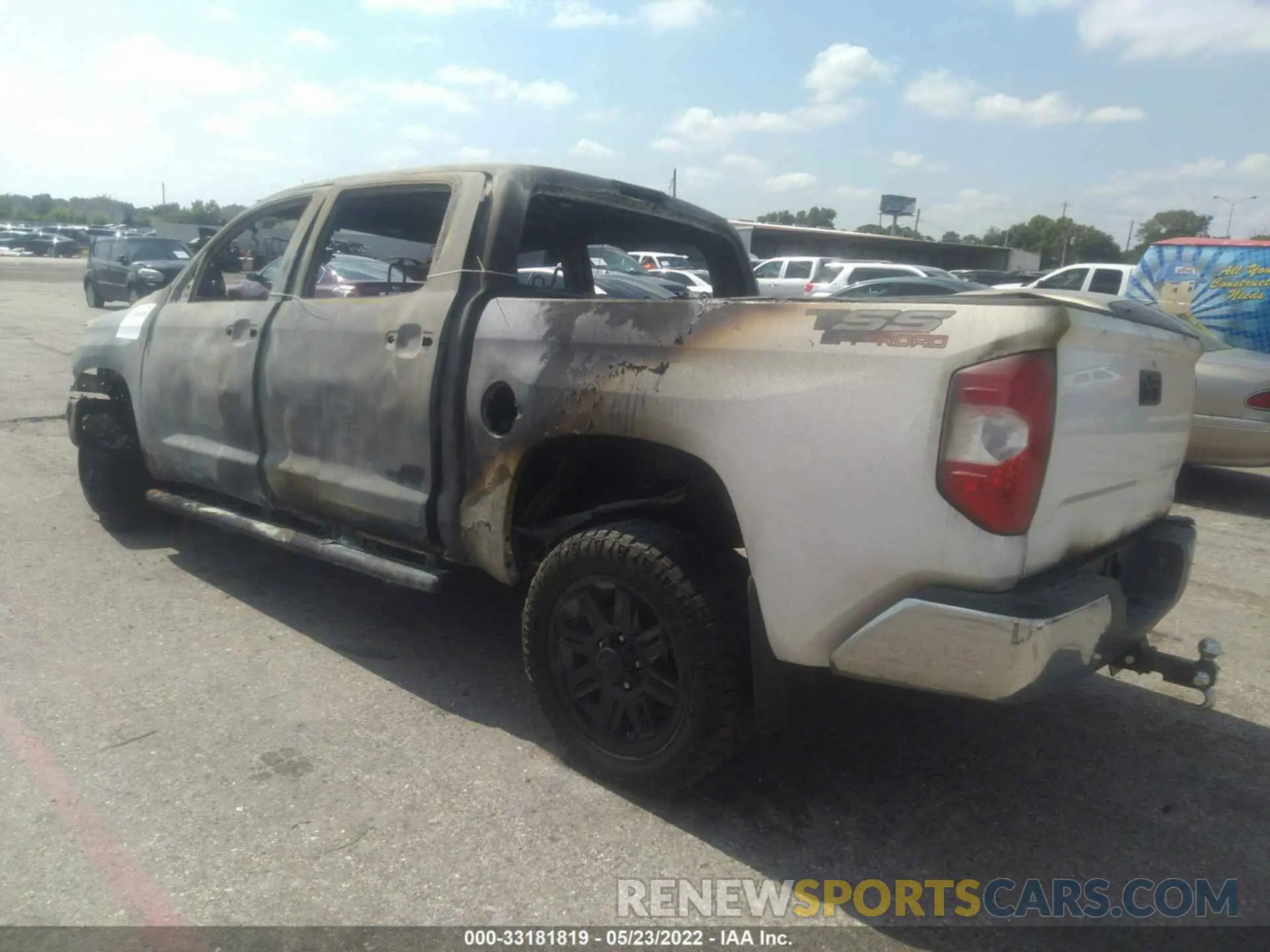 3 fotografías del automóvil dañado 5TFEY5F18MX274992 TOYOTA TUNDRA 2WD 2021
