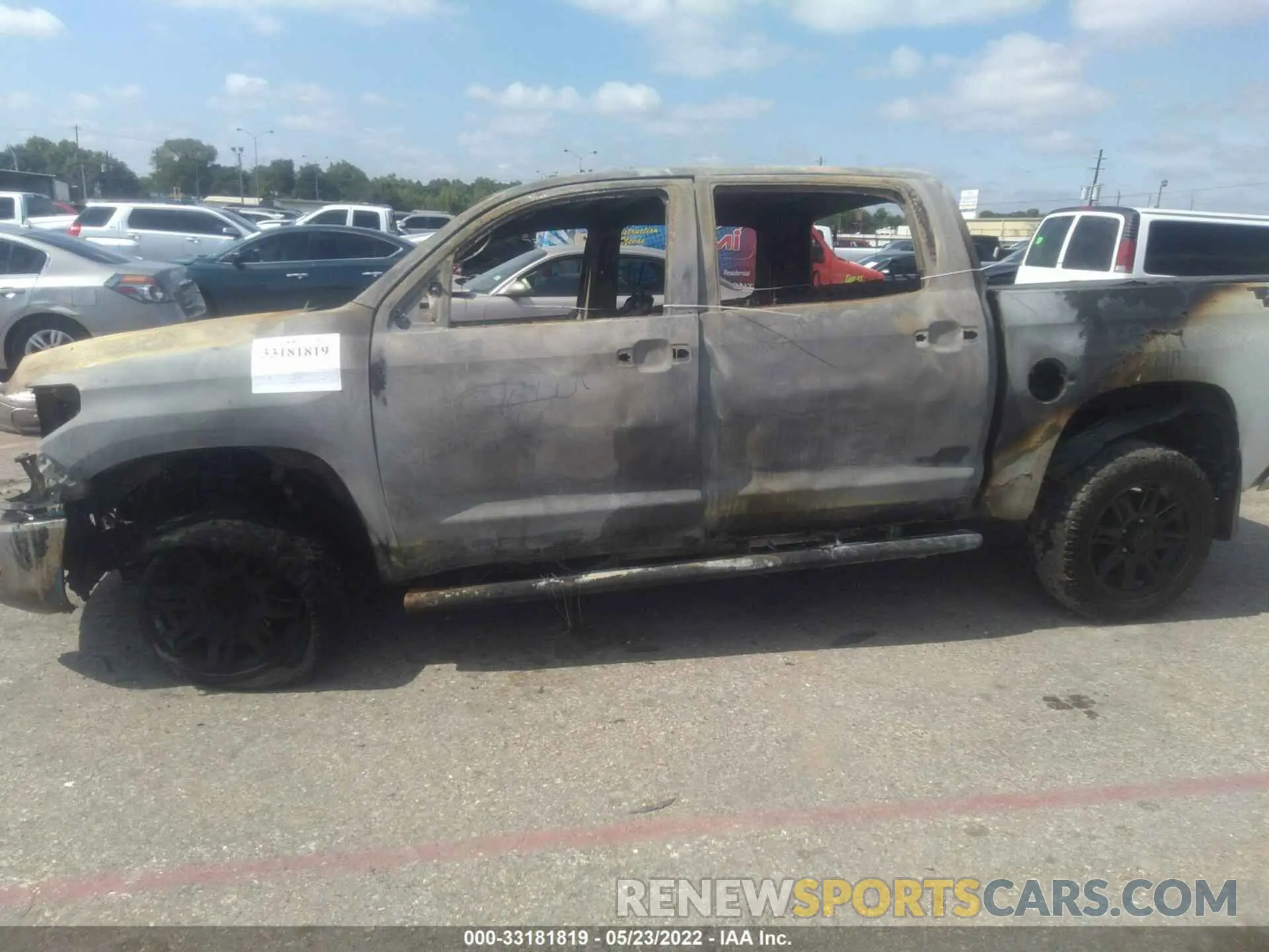 6 fotografías del automóvil dañado 5TFEY5F18MX274992 TOYOTA TUNDRA 2WD 2021
