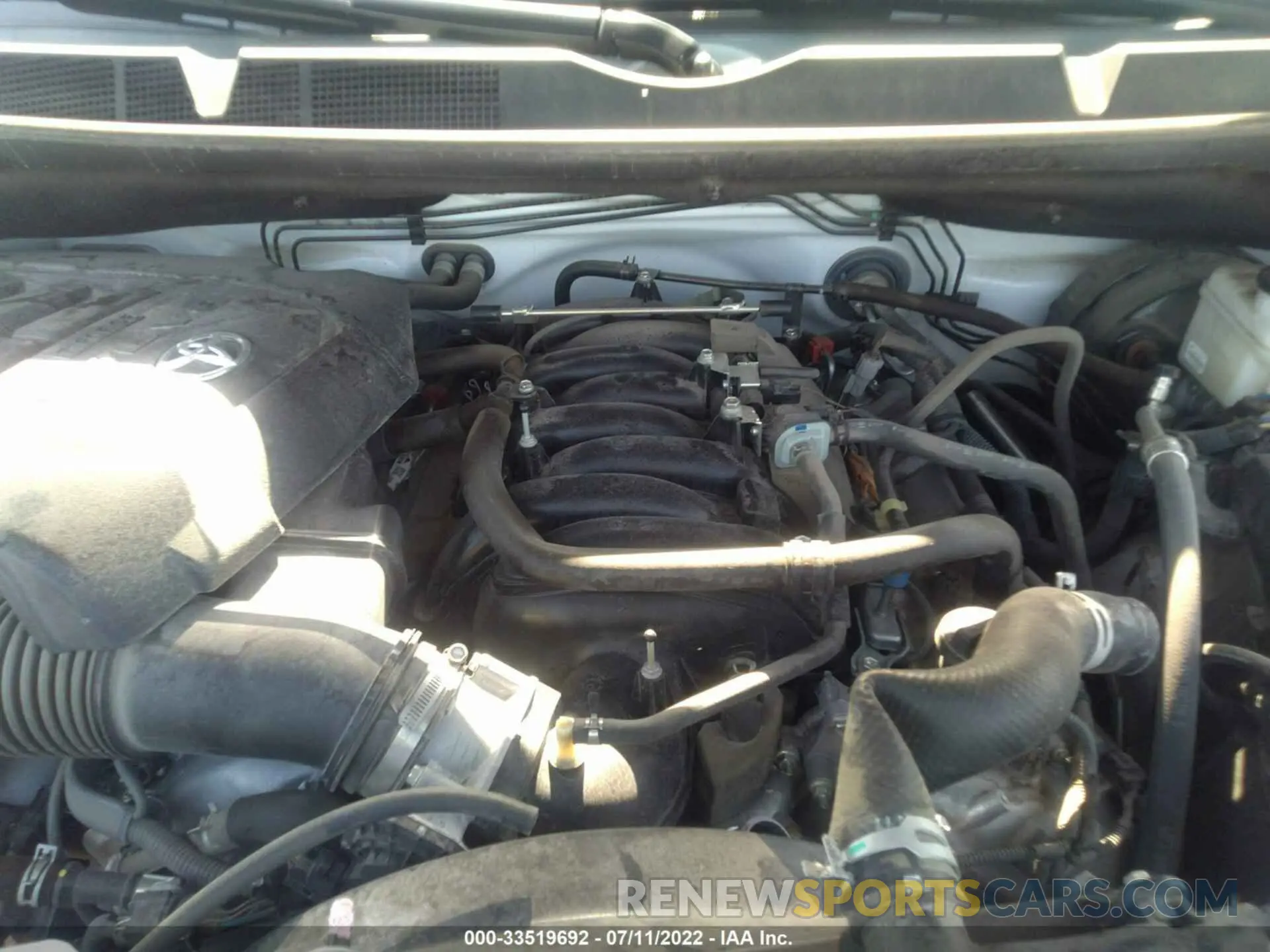10 fotografías del automóvil dañado 5TFEY5F1XMX275402 TOYOTA TUNDRA 2WD 2021