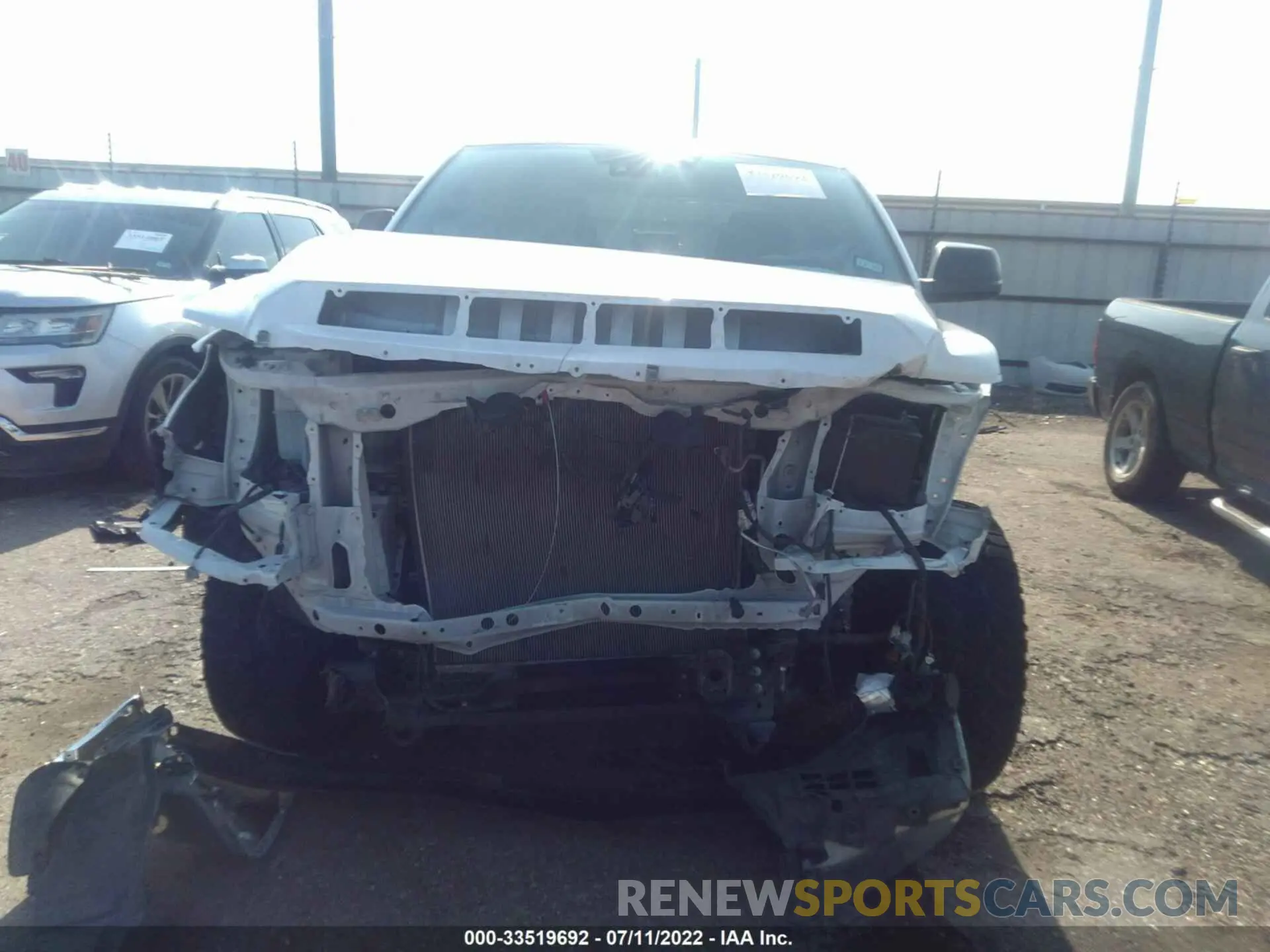 6 fotografías del automóvil dañado 5TFEY5F1XMX275402 TOYOTA TUNDRA 2WD 2021