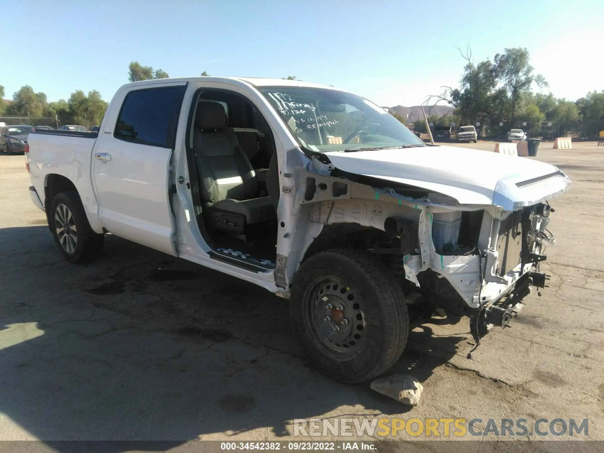 1 fotografías del automóvil dañado 5TFFY5F17MX273952 TOYOTA TUNDRA 2WD 2021
