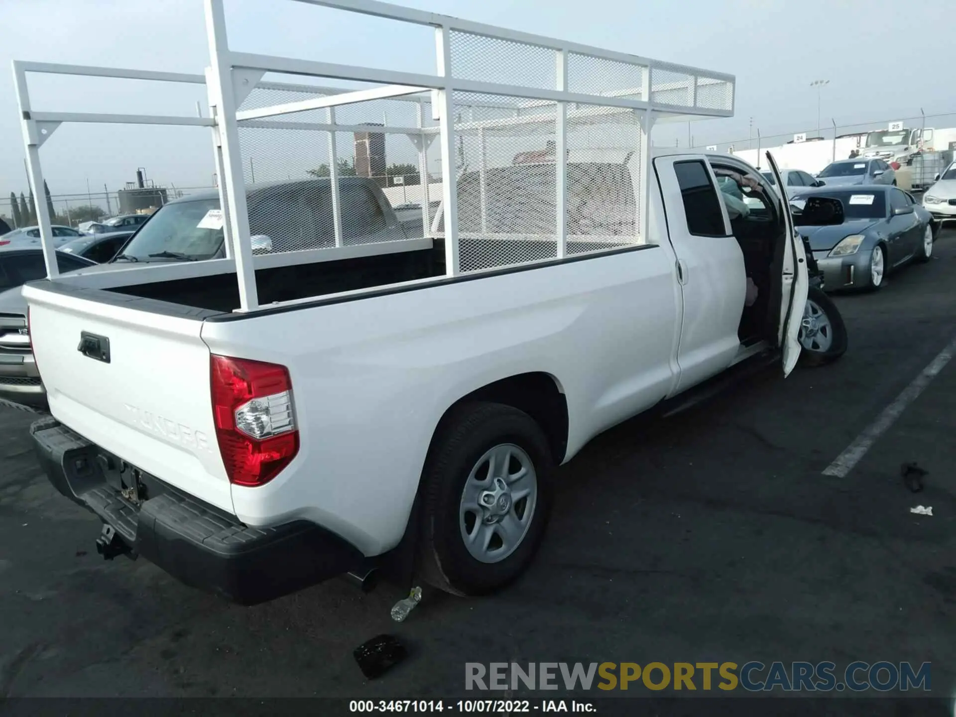 4 fotografías del automóvil dañado 5TFTY5F1XMX012446 TOYOTA TUNDRA 2WD 2021