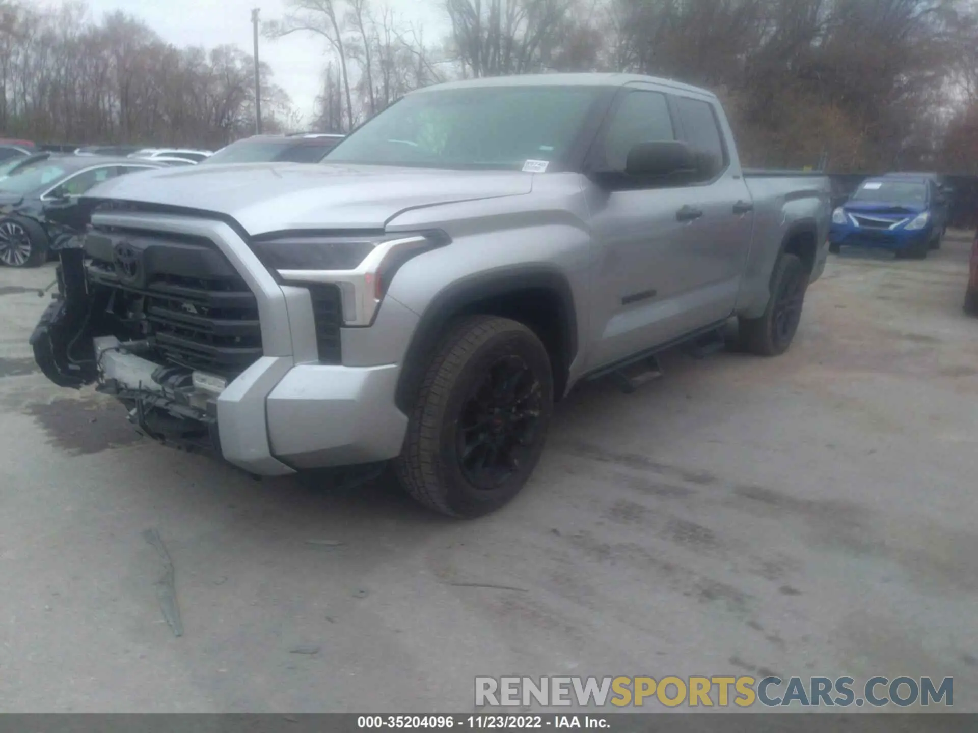 2 fotografías del automóvil dañado 5TFLA5AA3NX013046 TOYOTA TUNDRA 2WD 2022