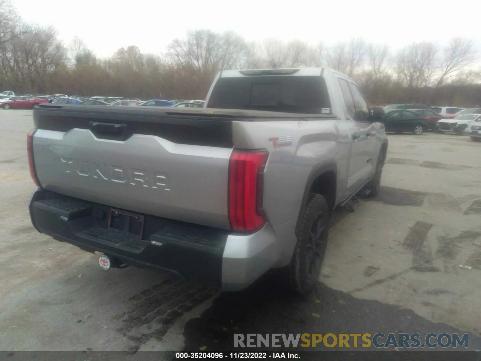 4 fotografías del automóvil dañado 5TFLA5AA3NX013046 TOYOTA TUNDRA 2WD 2022
