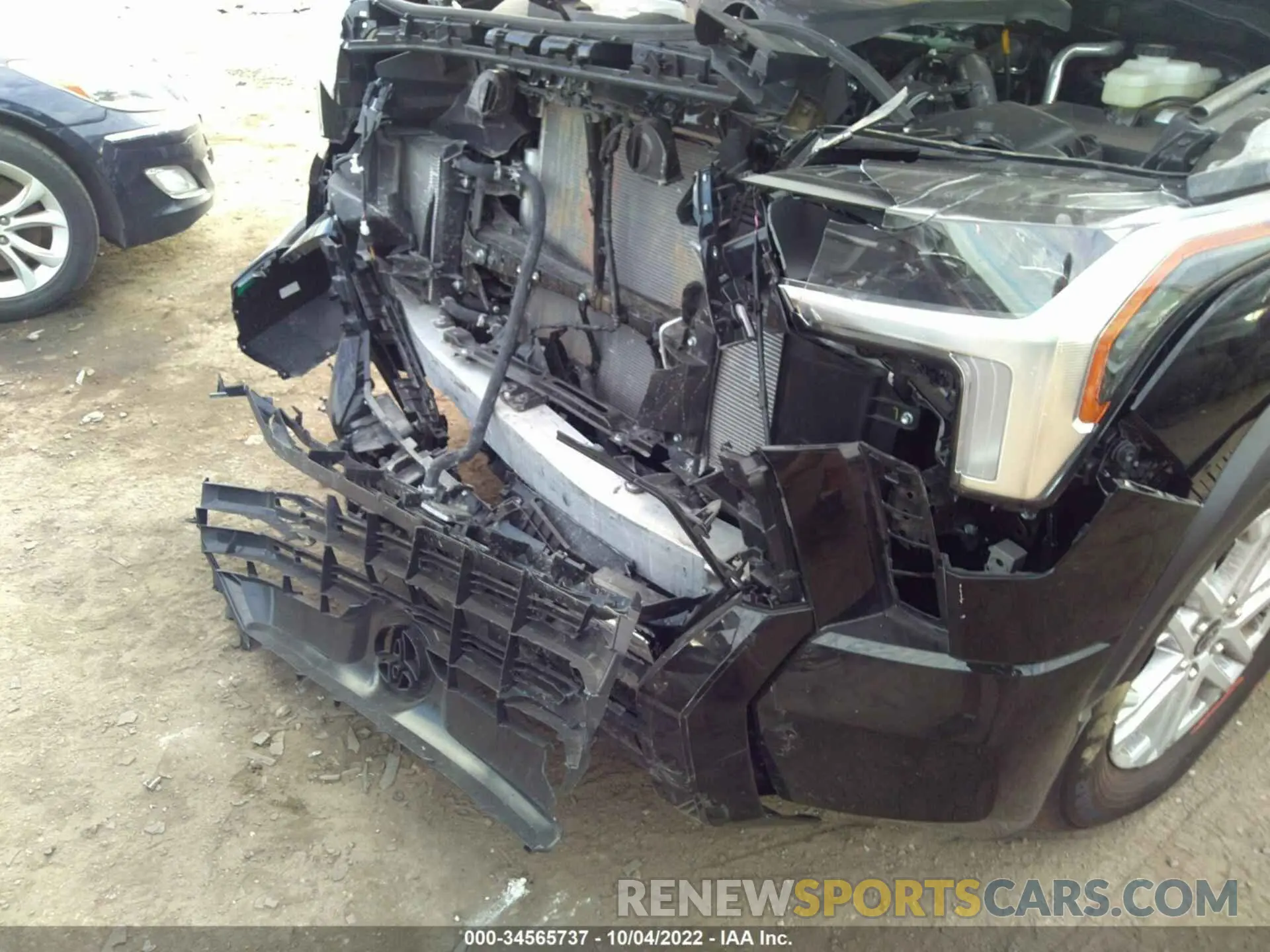 6 fotografías del automóvil dañado 5TFLA5BC2NX002037 TOYOTA TUNDRA 2WD 2022