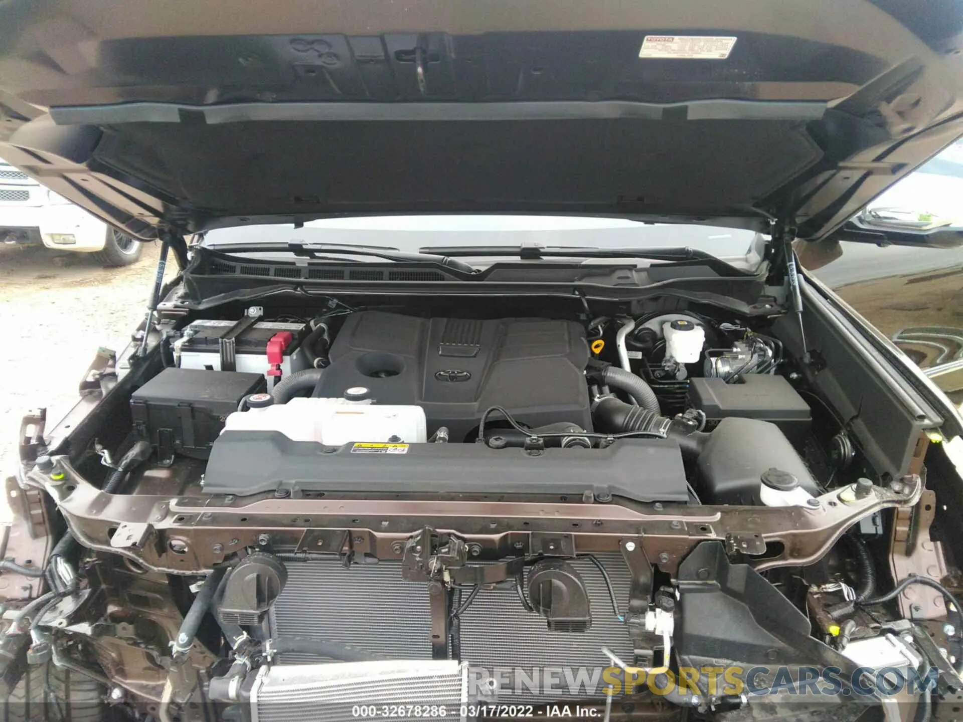 10 fotografías del automóvil dañado 5TFMA5AB2NX003444 TOYOTA TUNDRA 2WD 2022