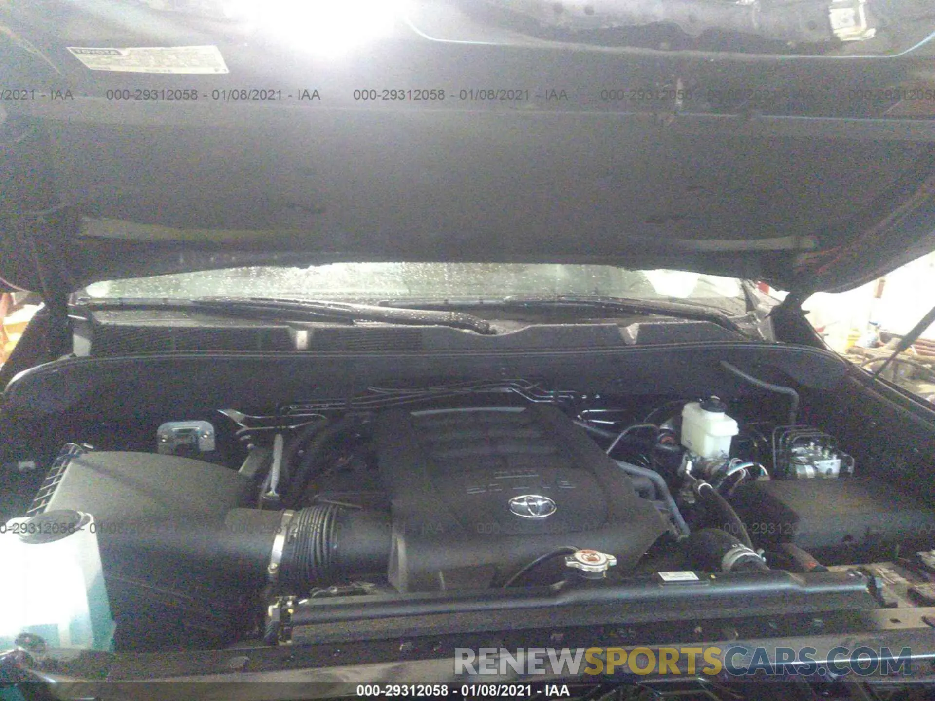 9 fotografías del automóvil dañado 5TFHY5F11MX983504 TOYOTA TUNDRA 2WD TRUCK 2021