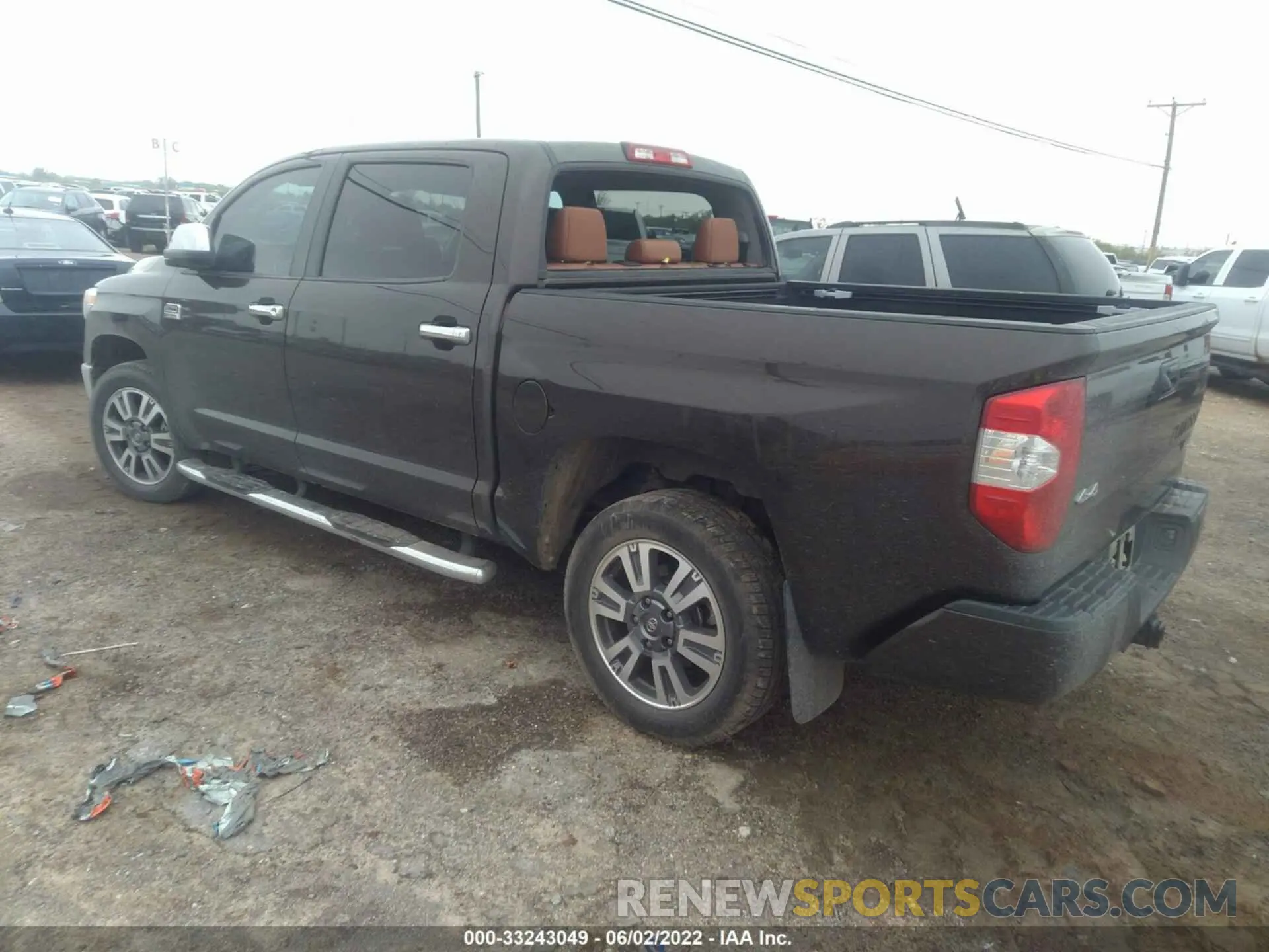 3 fotografías del automóvil dañado 5TFAY5F15KX787855 TOYOTA TUNDRA 4WD 2019