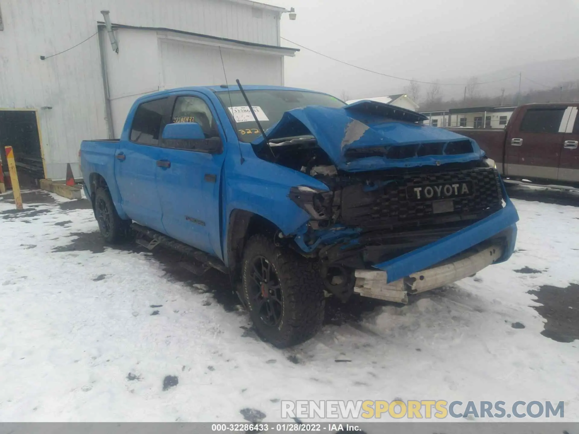 1 fotografías del automóvil dañado 5TFDY5F11KX798686 TOYOTA TUNDRA 4WD 2019