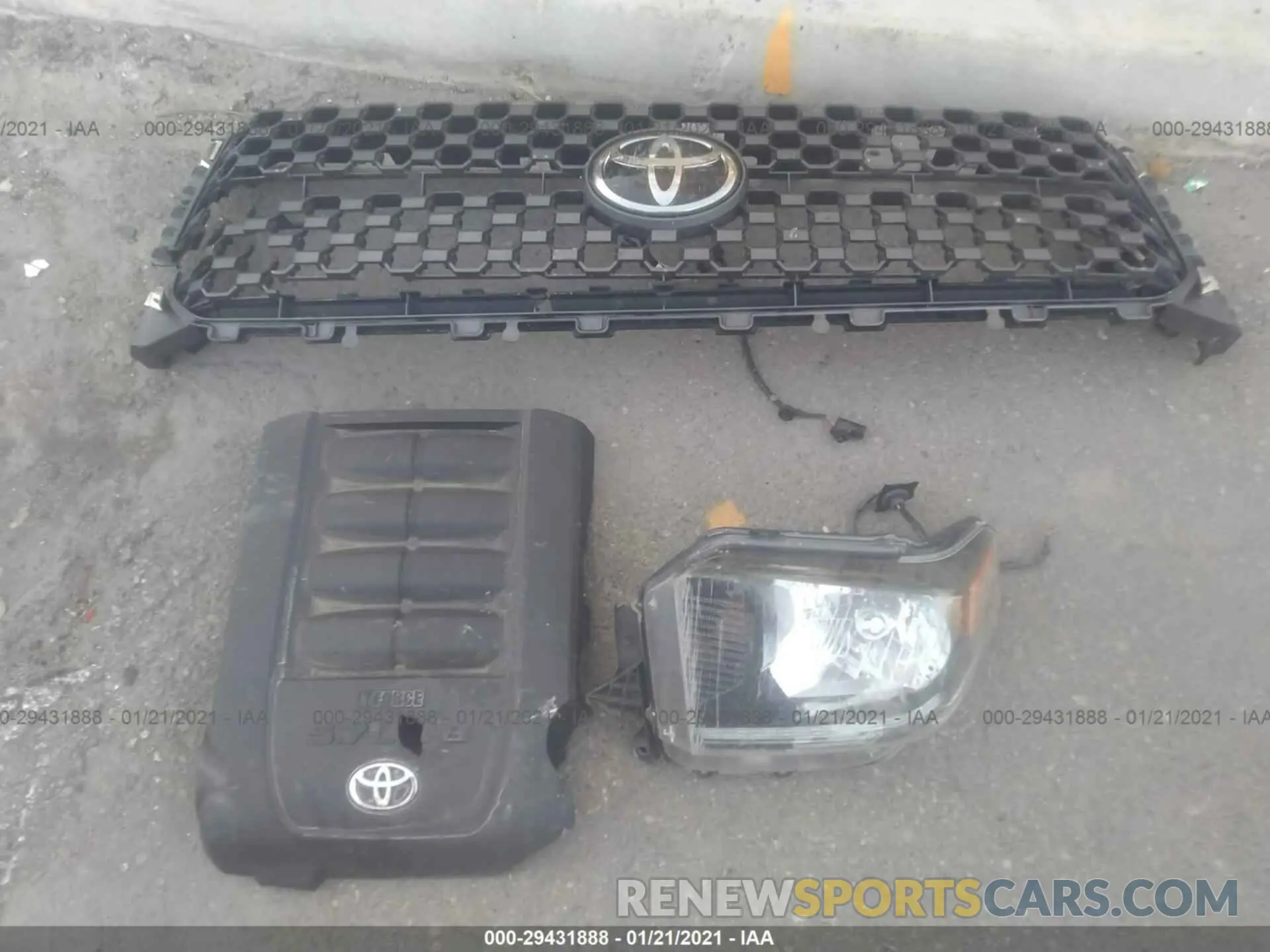 12 fotografías del automóvil dañado 5TFDY5F16KX852564 TOYOTA TUNDRA 4WD 2019