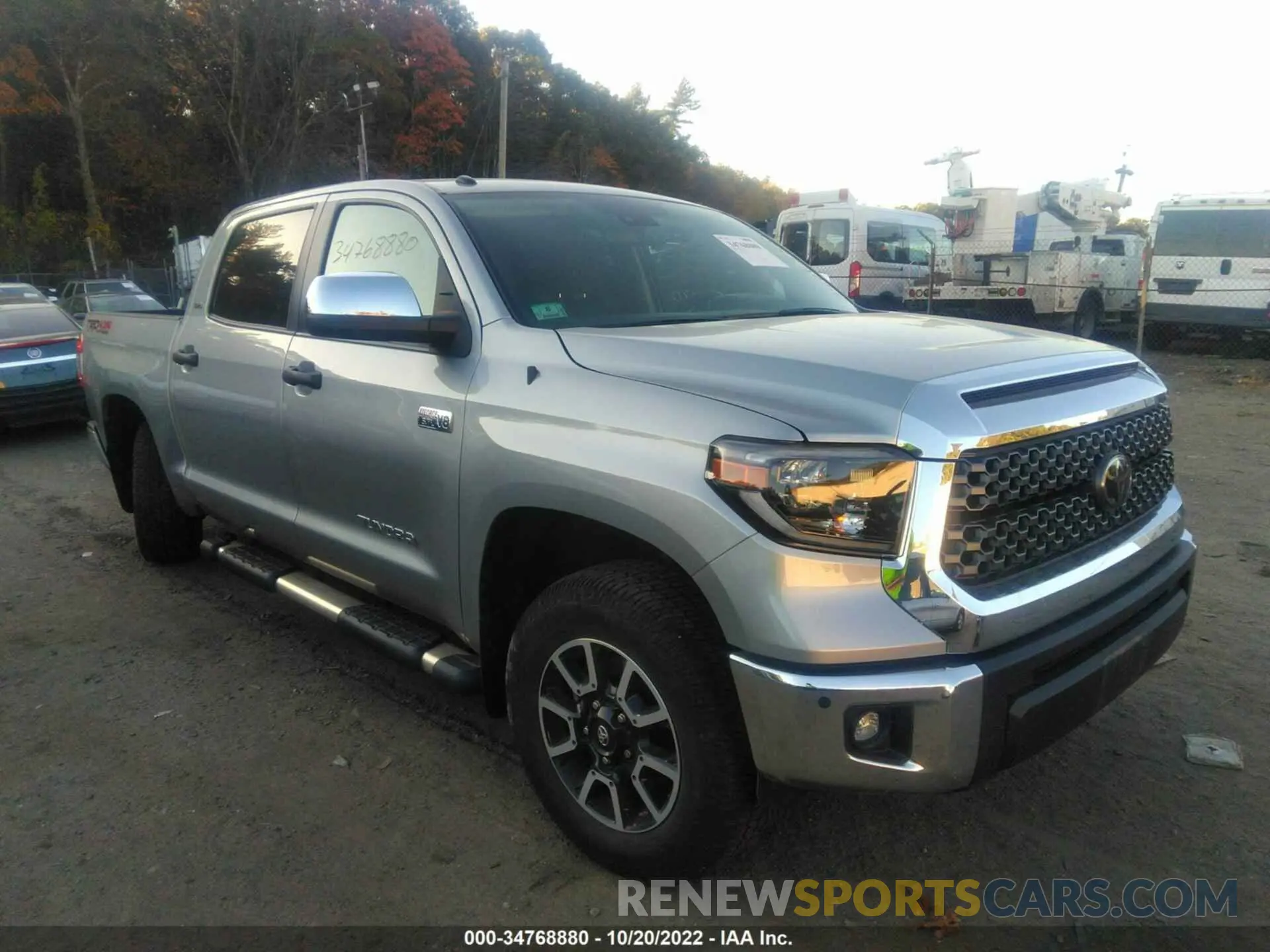 1 fotografías del automóvil dañado 5TFDY5F18KX835751 TOYOTA TUNDRA 4WD 2019