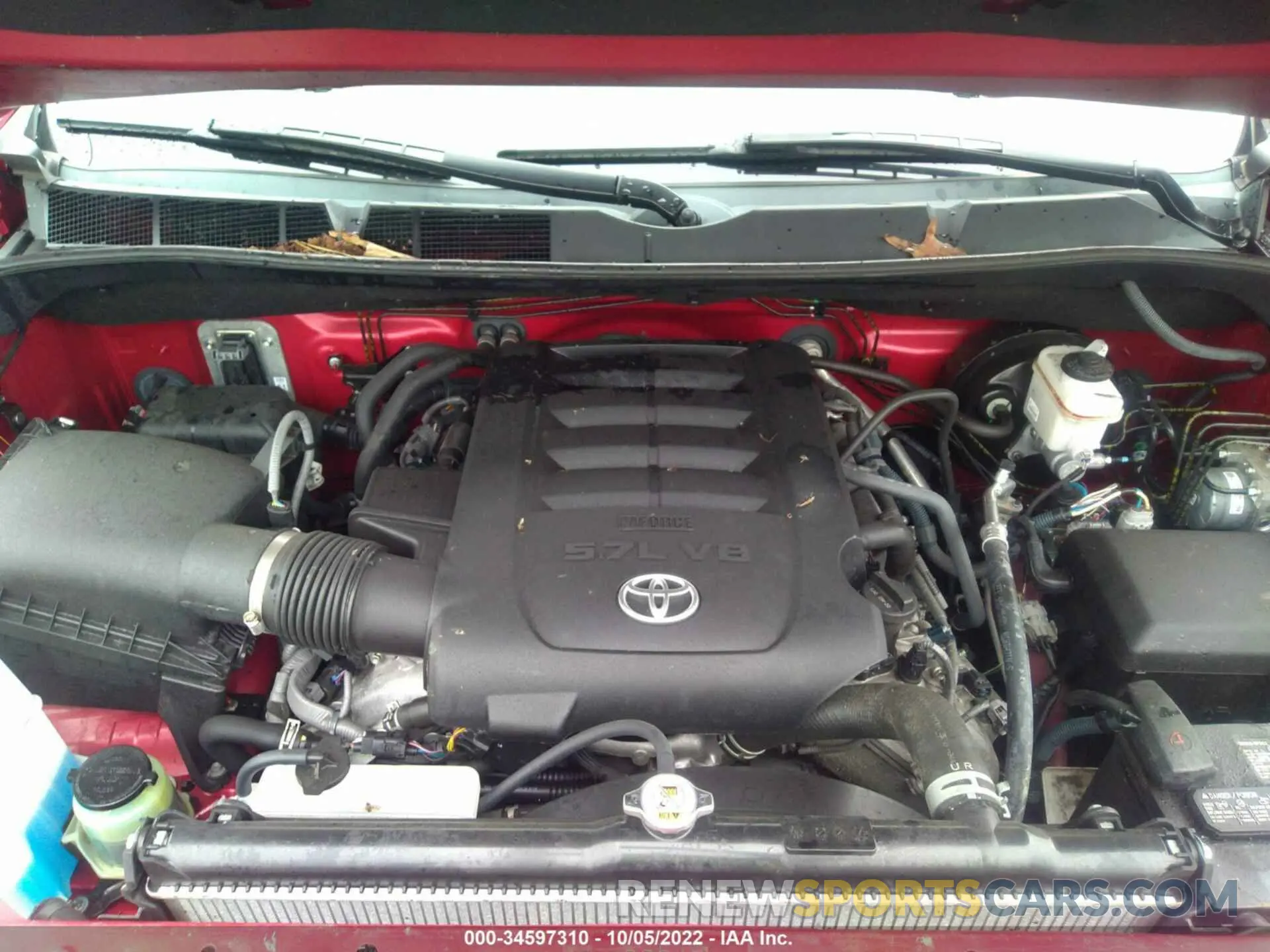 10 fotografías del automóvil dañado 5TFHY5F15KX819749 TOYOTA TUNDRA 4WD 2019