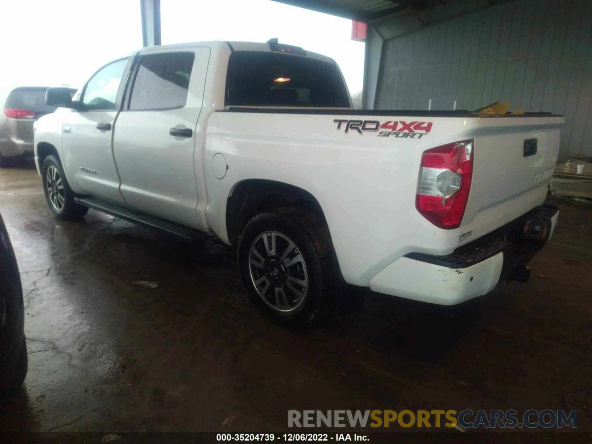 3 fotografías del automóvil dañado 5TFDY5F11LX895792 TOYOTA TUNDRA 4WD 2020