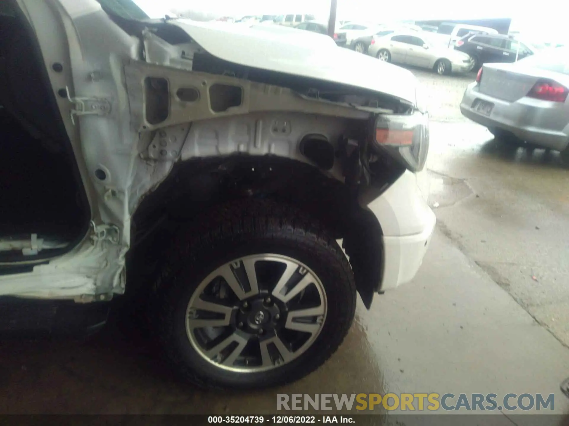 6 fotografías del automóvil dañado 5TFDY5F11LX895792 TOYOTA TUNDRA 4WD 2020