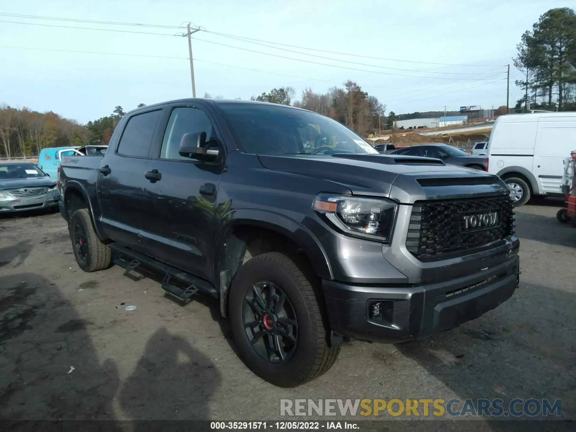 1 fotografías del automóvil dañado 5TFDY5F14LX952406 TOYOTA TUNDRA 4WD 2020