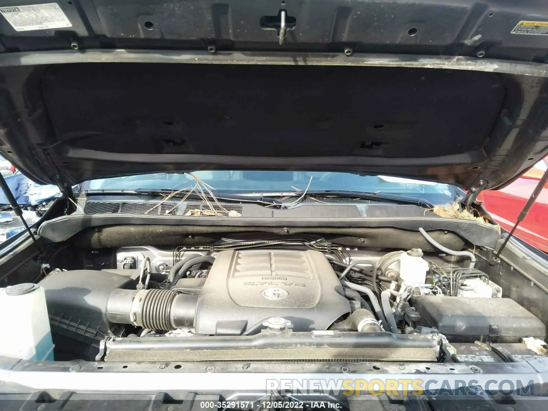 10 fotografías del automóvil dañado 5TFDY5F14LX952406 TOYOTA TUNDRA 4WD 2020