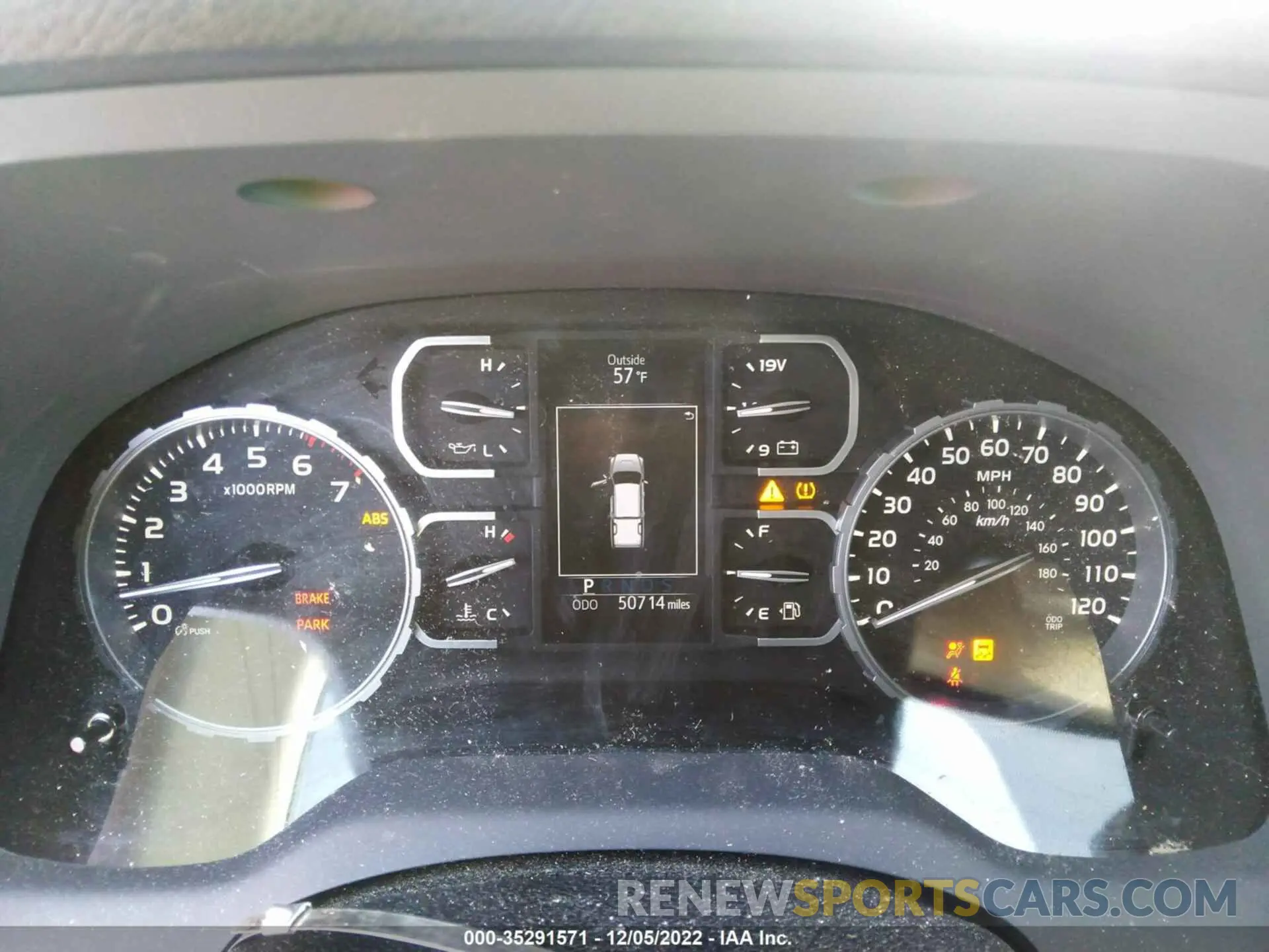 7 fotografías del automóvil dañado 5TFDY5F14LX952406 TOYOTA TUNDRA 4WD 2020