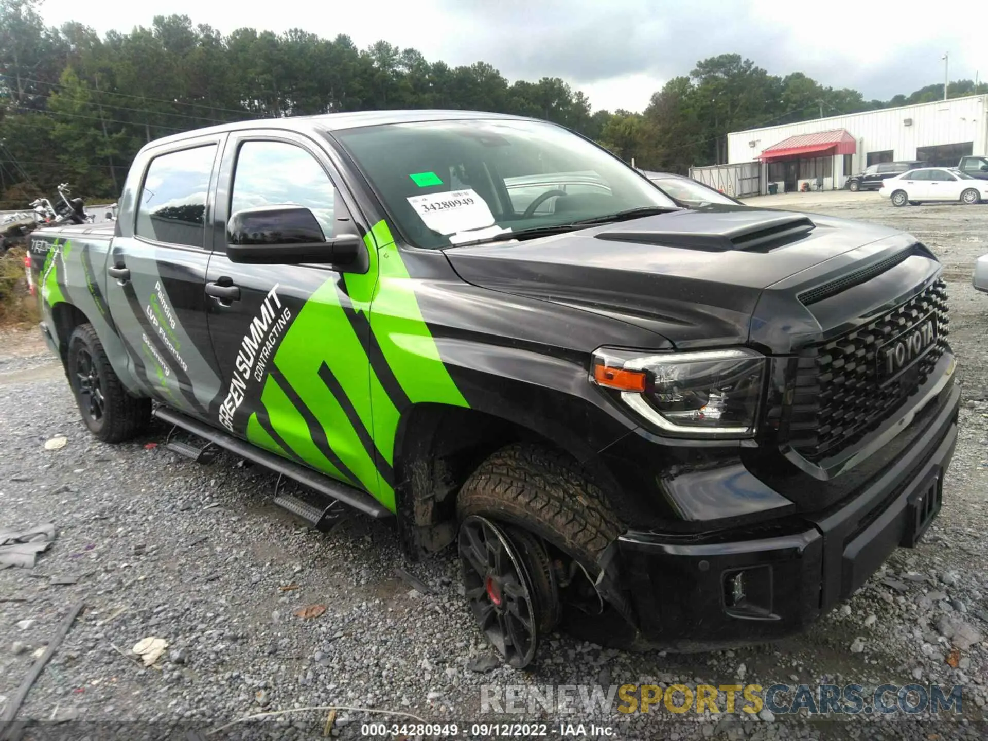 1 fotografías del automóvil dañado 5TFDY5F16LX889468 TOYOTA TUNDRA 4WD 2020