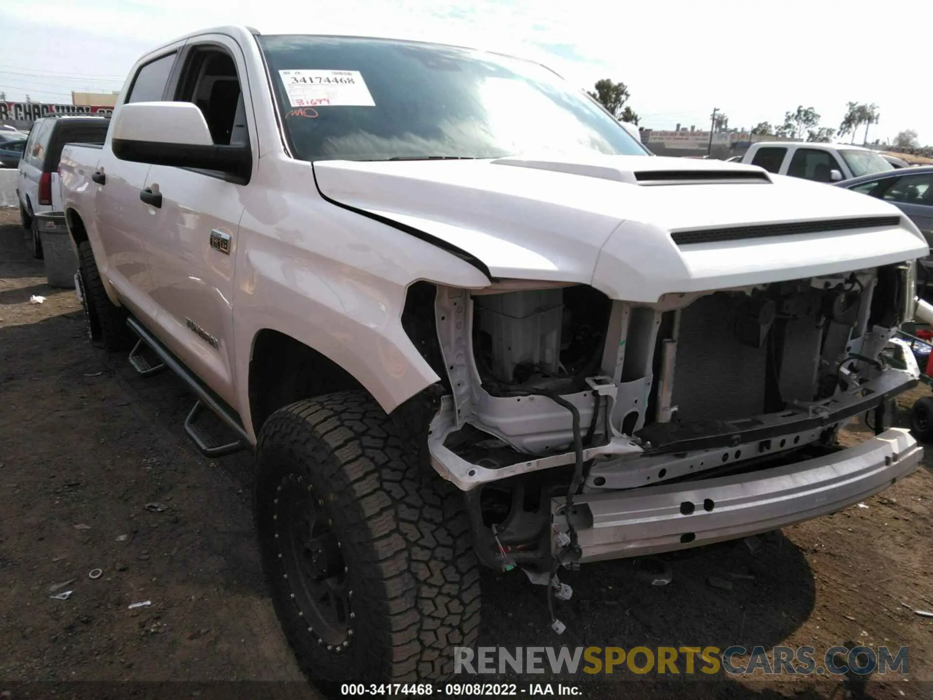 1 fotografías del automóvil dañado 5TFDY5F16LX932562 TOYOTA TUNDRA 4WD 2020