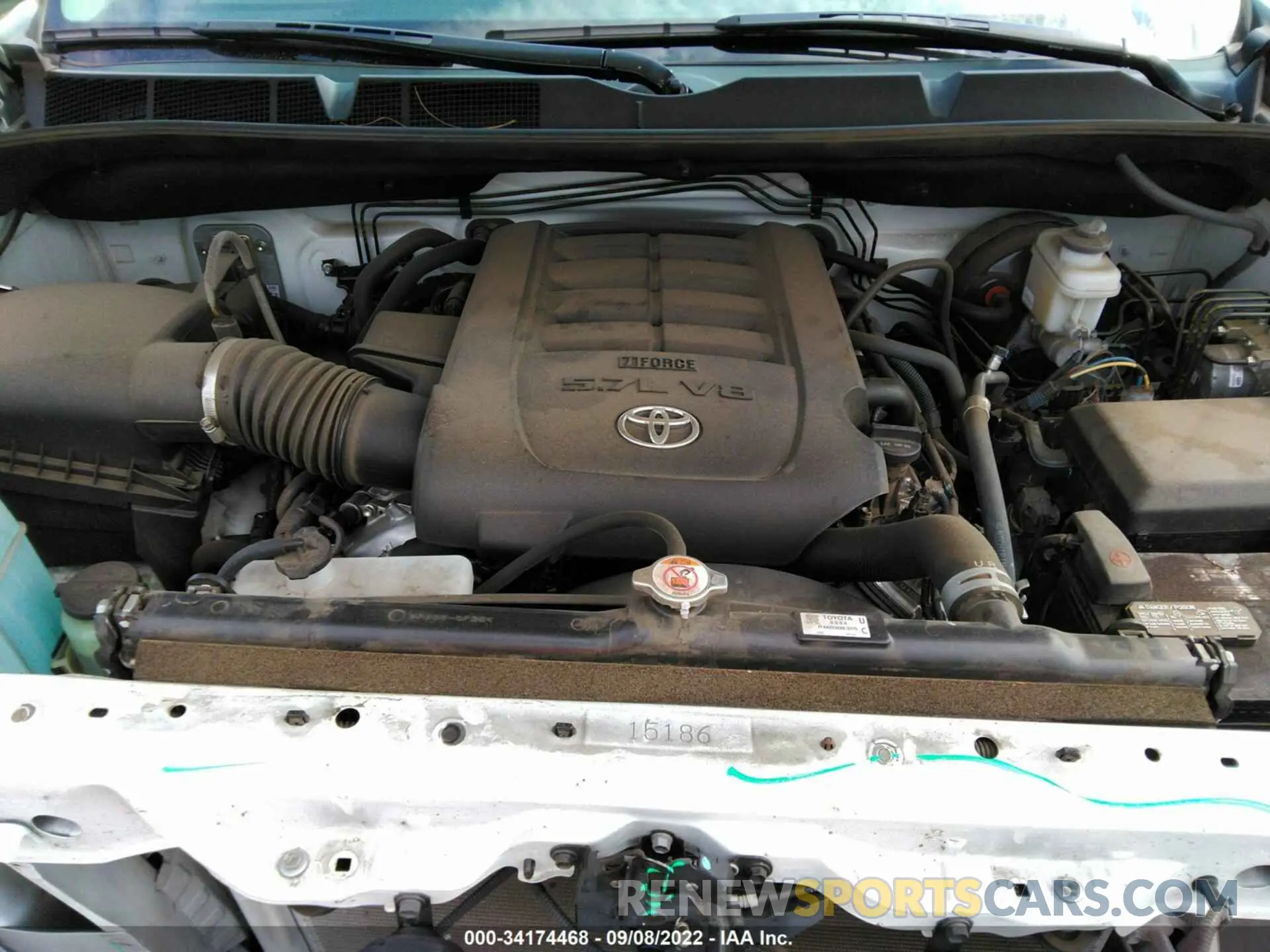 10 fotografías del automóvil dañado 5TFDY5F16LX932562 TOYOTA TUNDRA 4WD 2020